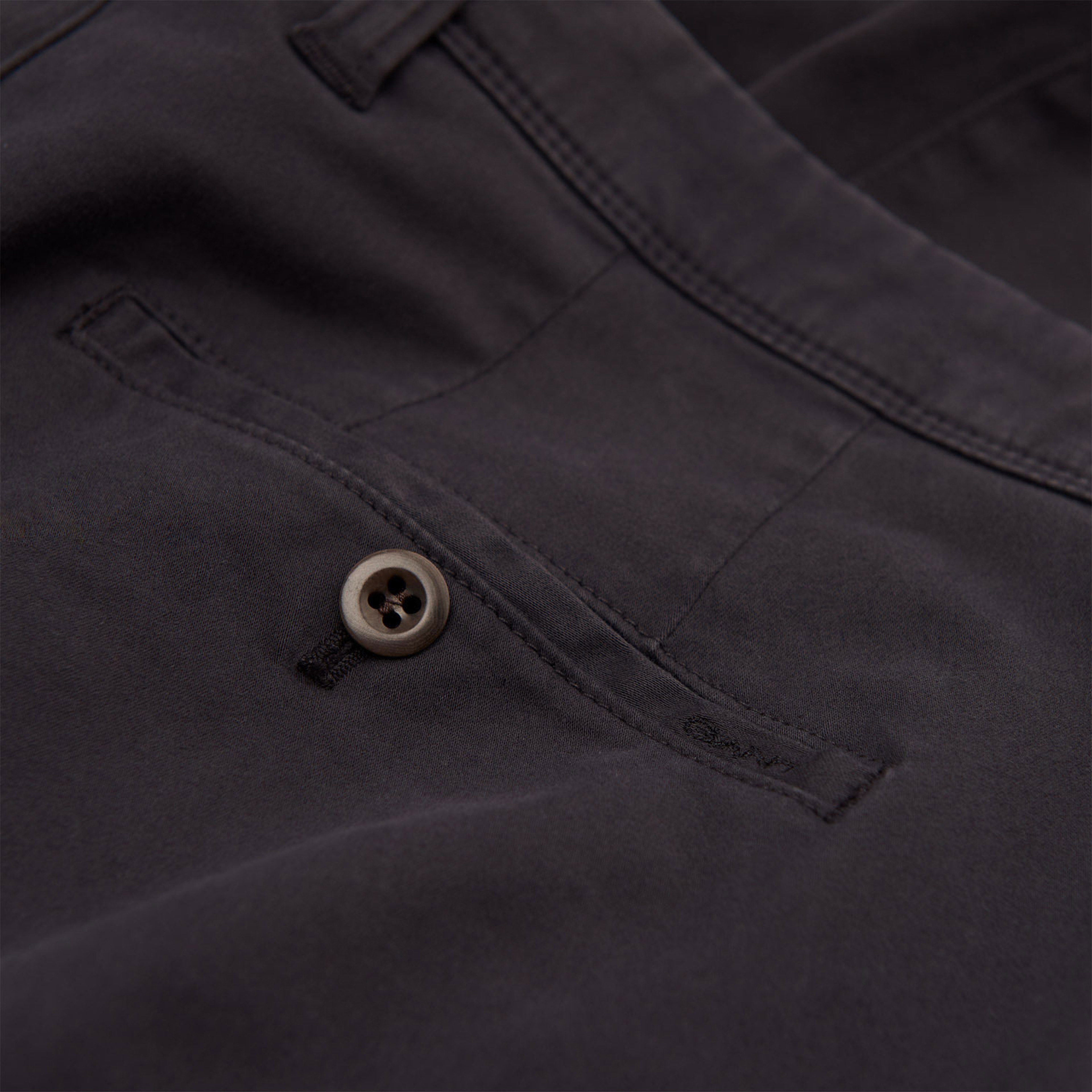 Erkek Gri Slim Chino Pantolon Pantolon