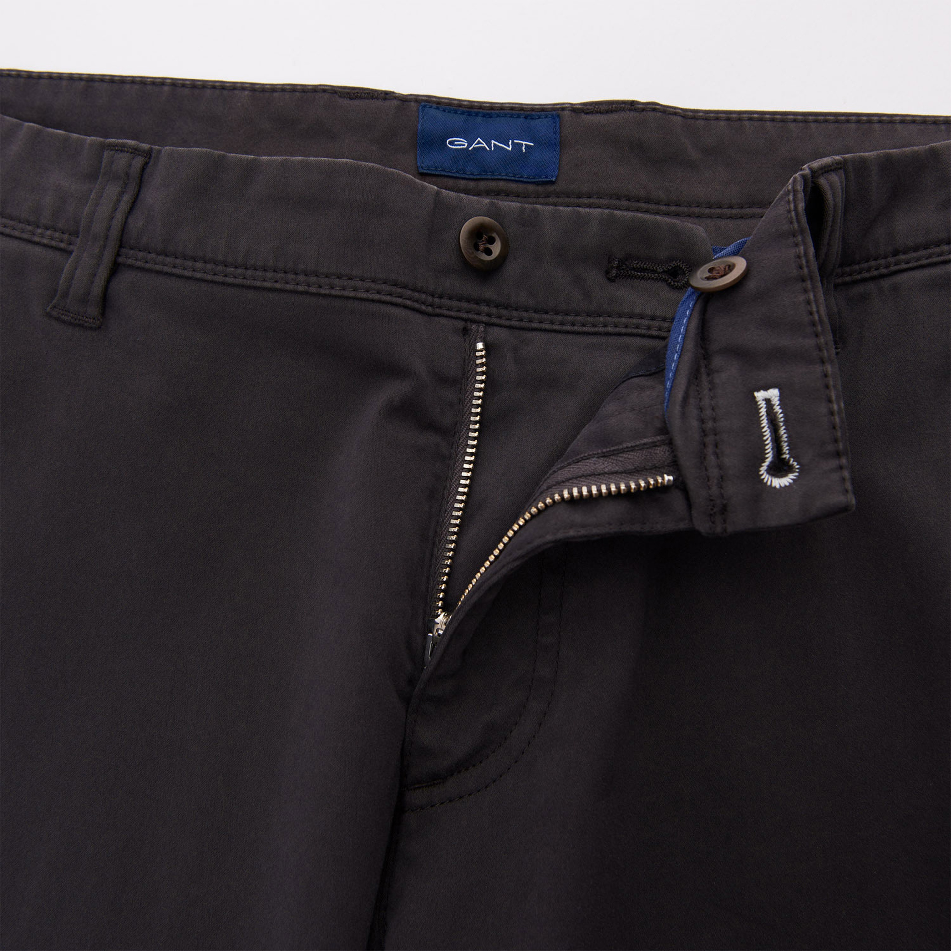 Erkek Gri Slim Chino Pantolon Pantolon