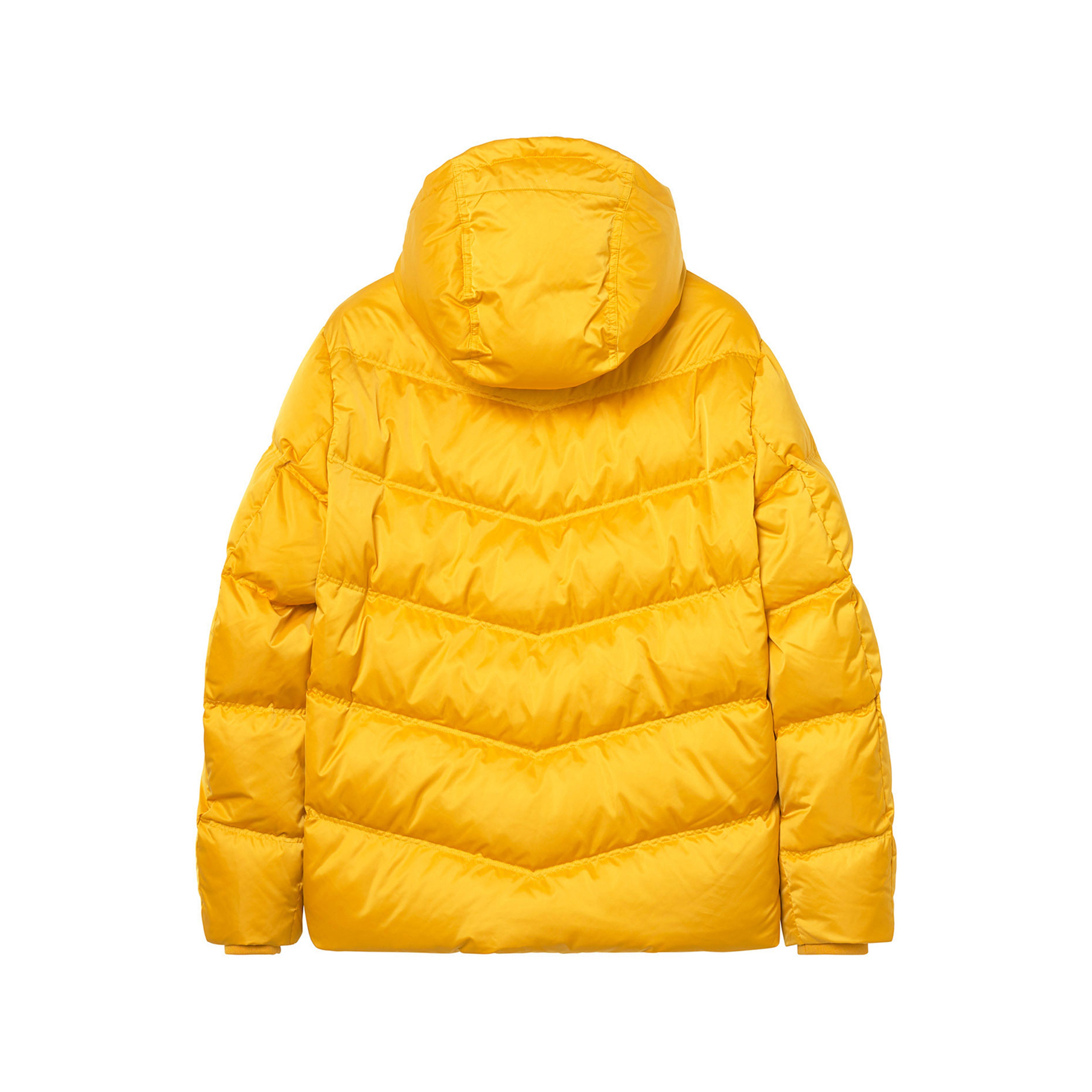 Gant Erkek Kapüşonlu Sarı Puffer Mont