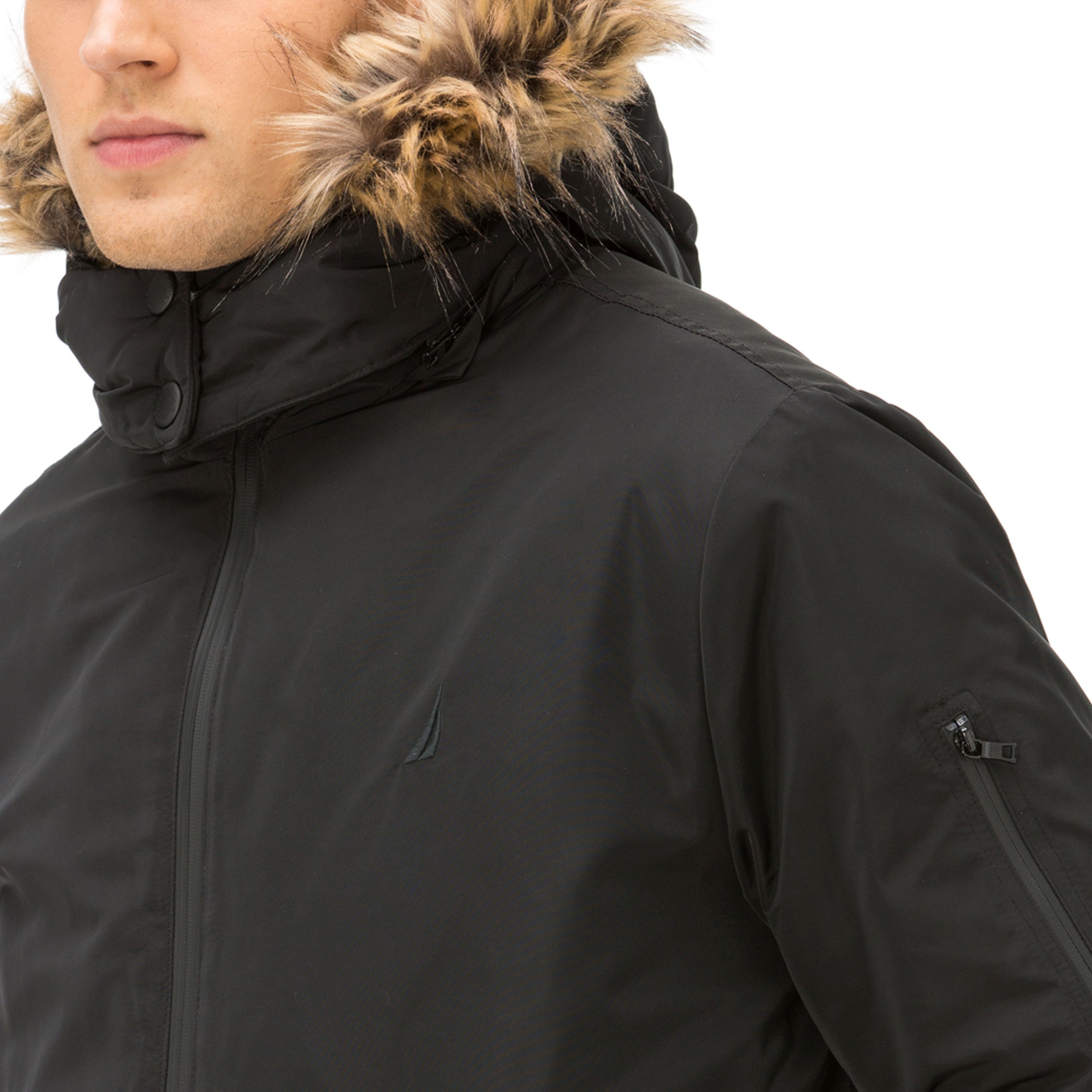 Nautica Erkek Klasik Fit Siyah Mont