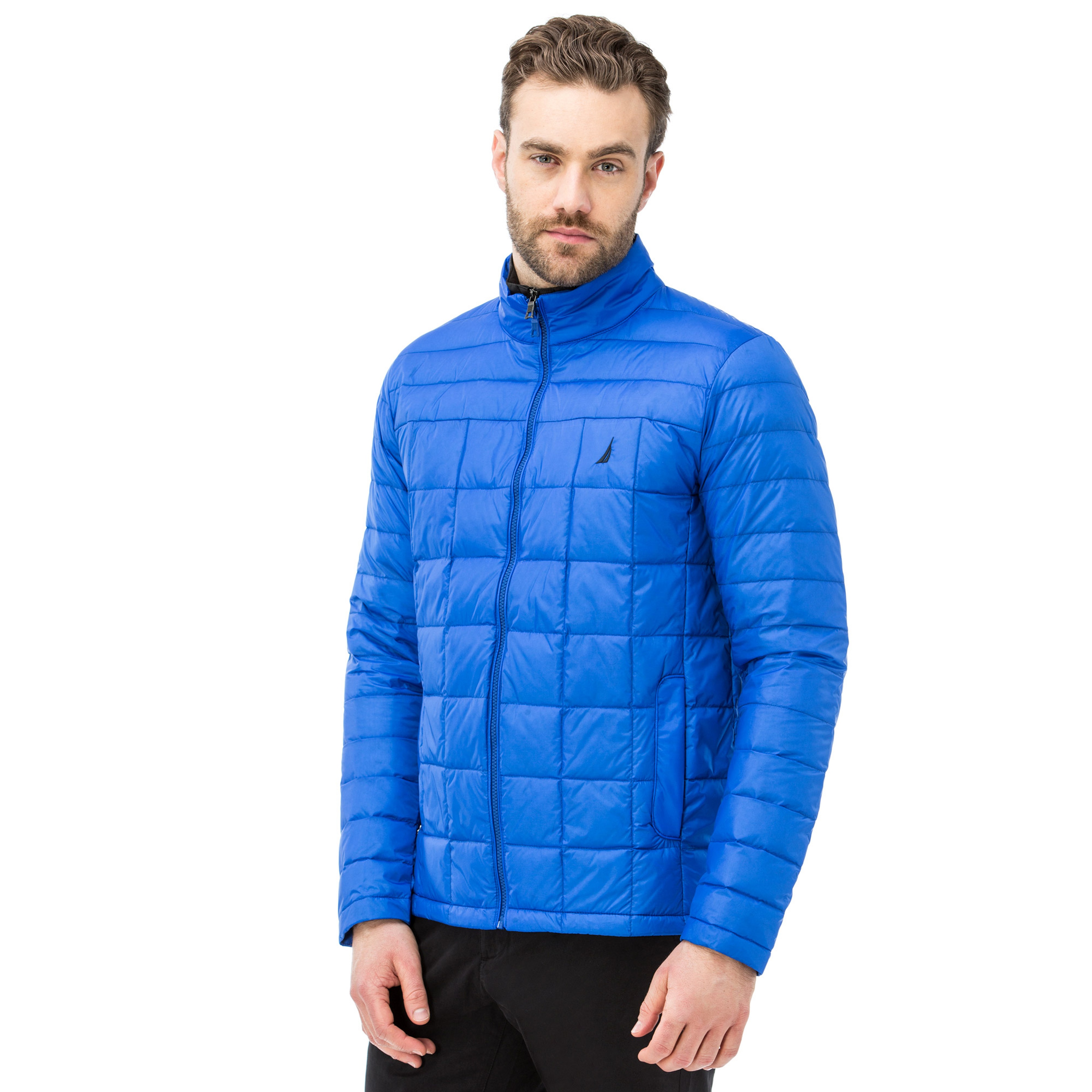 Nautica Erkek Klasik Fit Mavi Mont