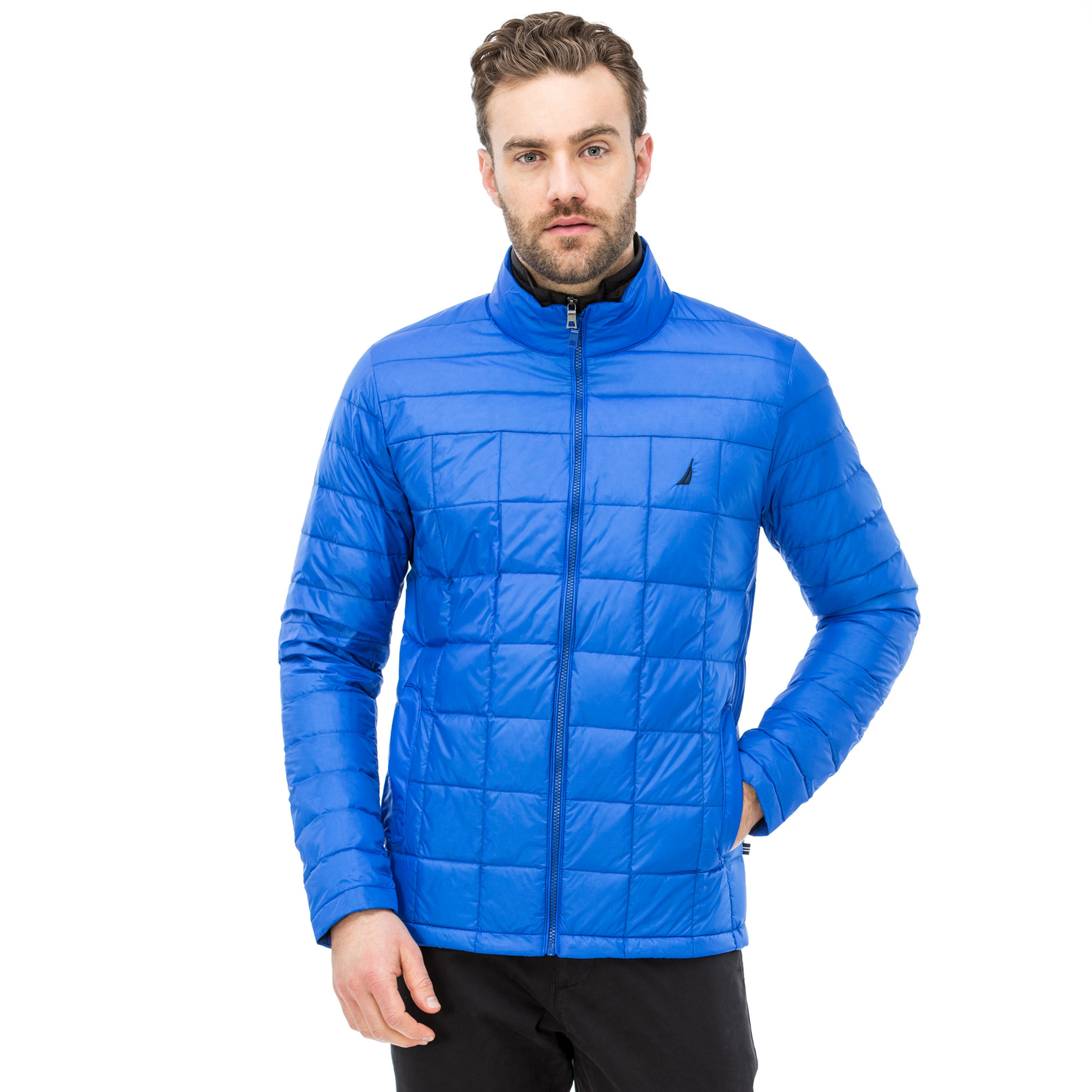 Nautica Erkek Klasik Fit Mavi Mont