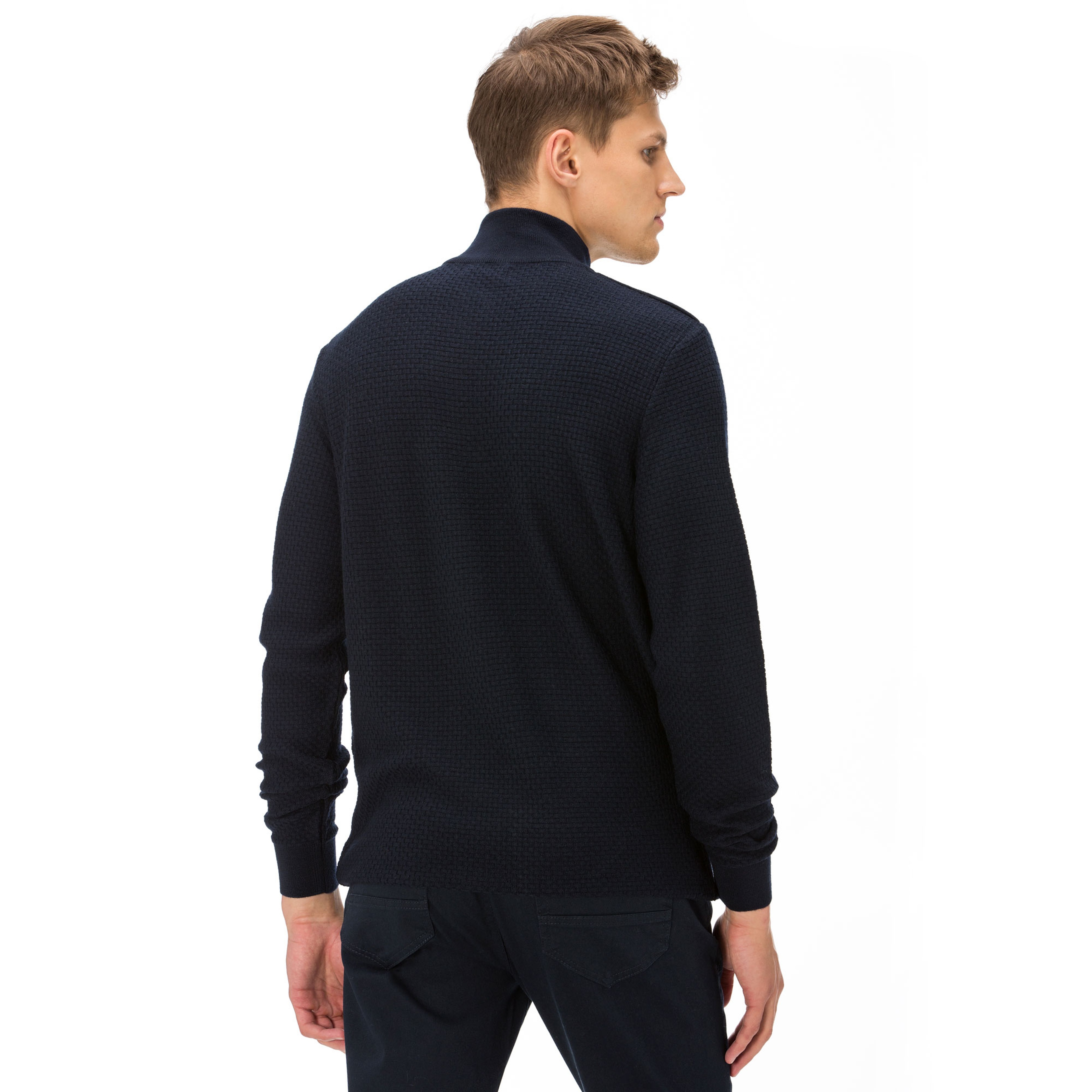 Nautica Erkek Klasik Fit Lacivert Triko