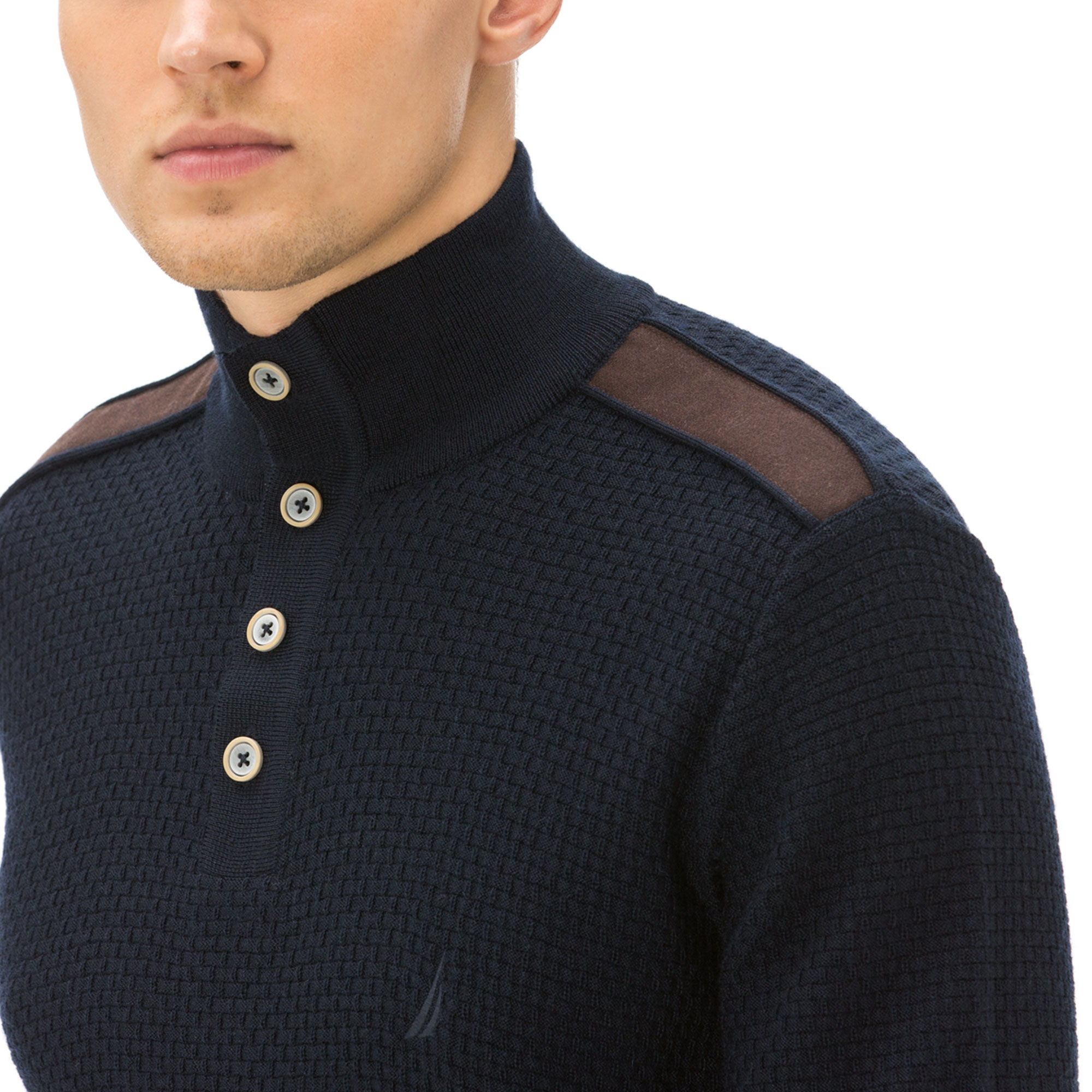 Nautica Erkek Klasik Fit Lacivert Triko