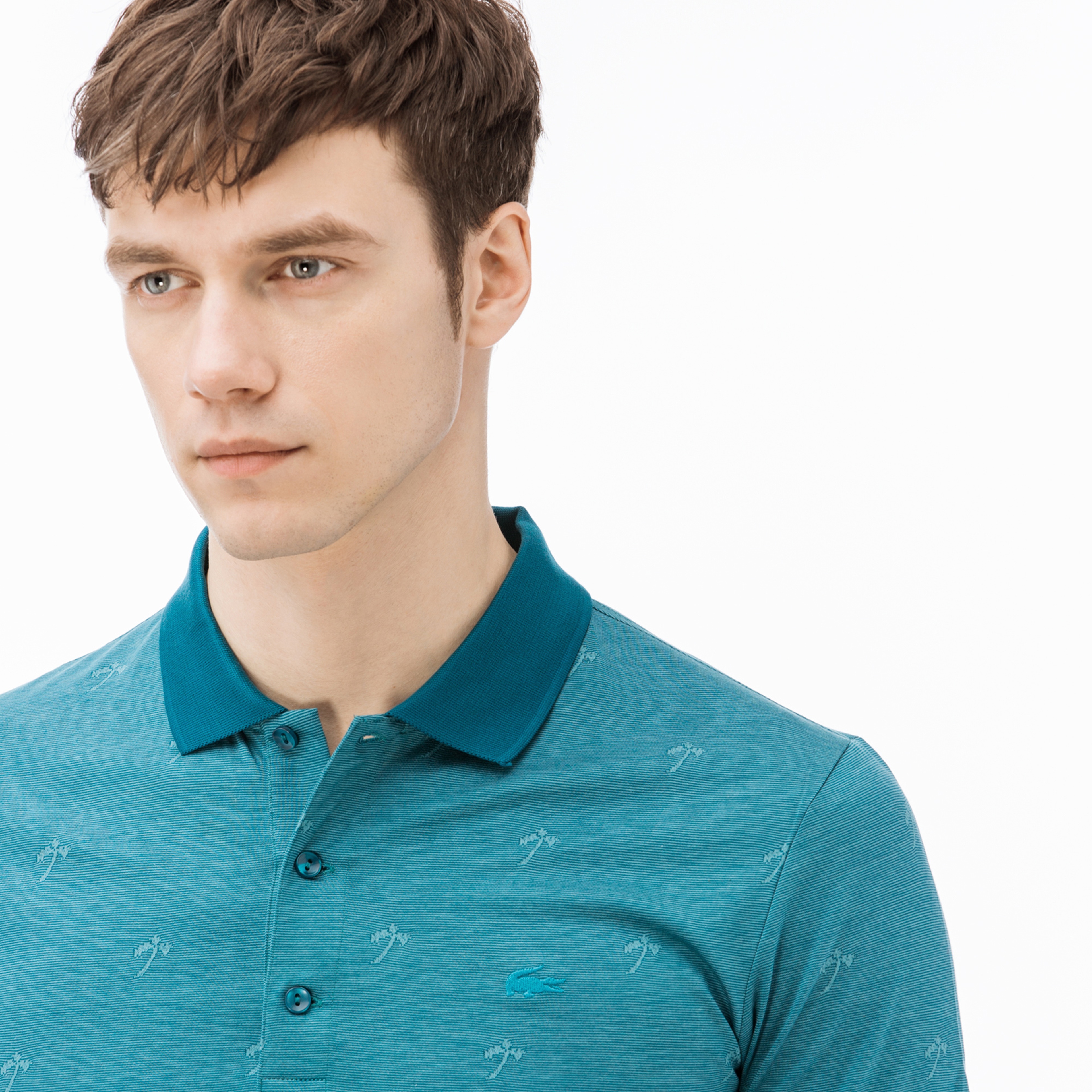 Lacoste Erkek Slim Fit Mavi Polo