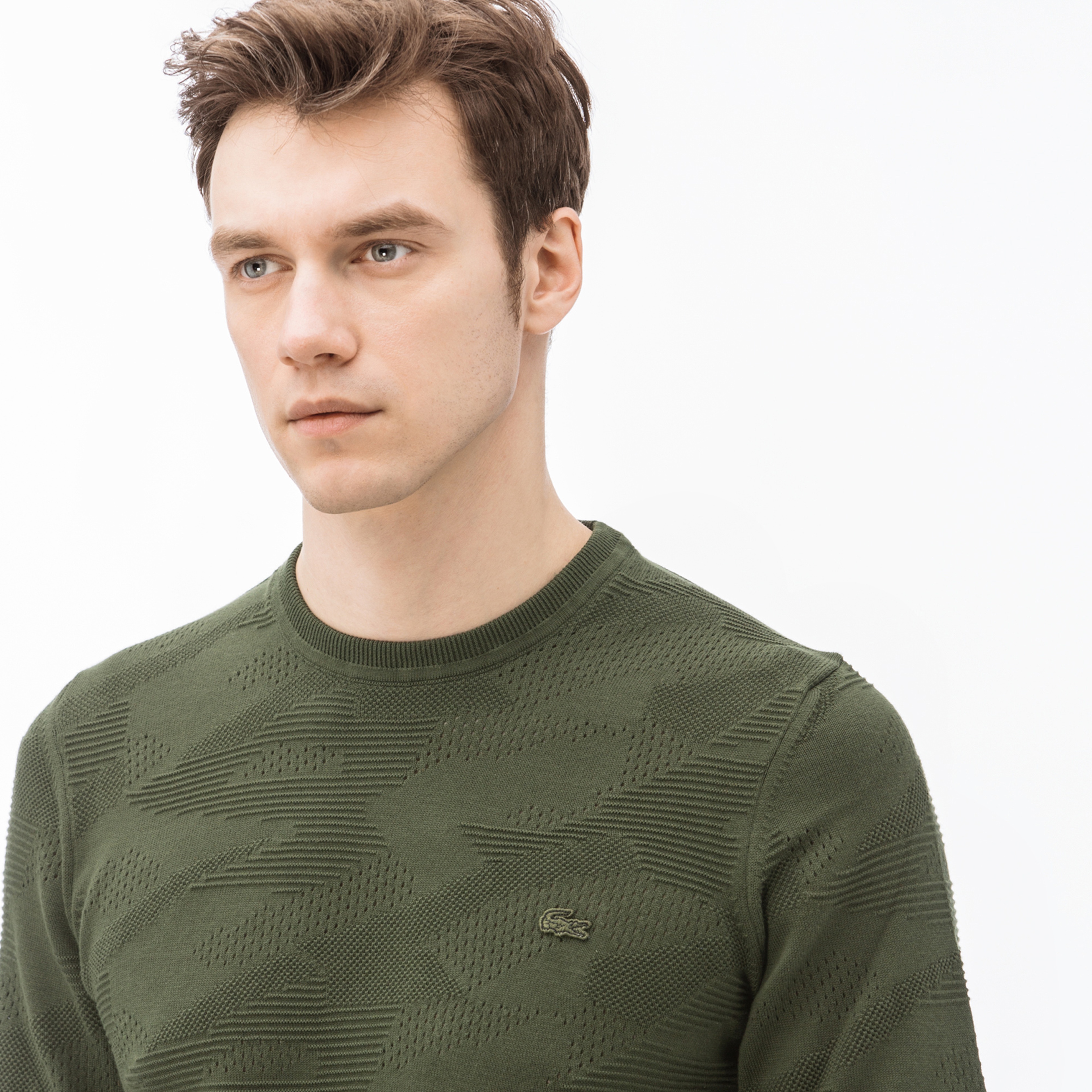 Lacoste Erkek Yeşil Triko