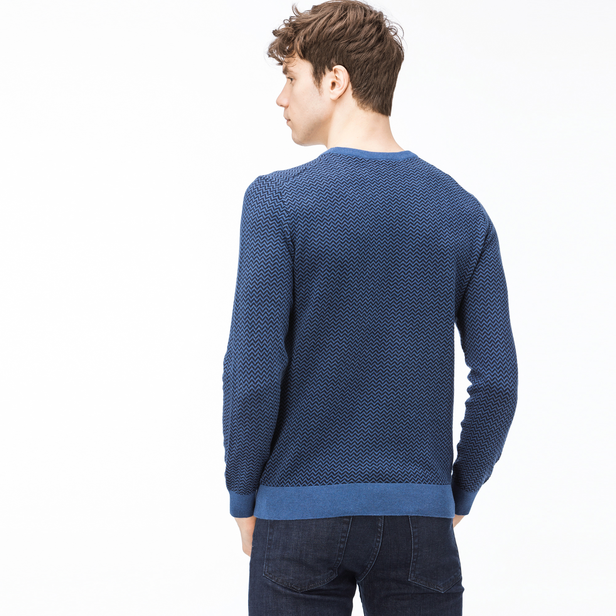 Lacoste Erkek Mavi Triko