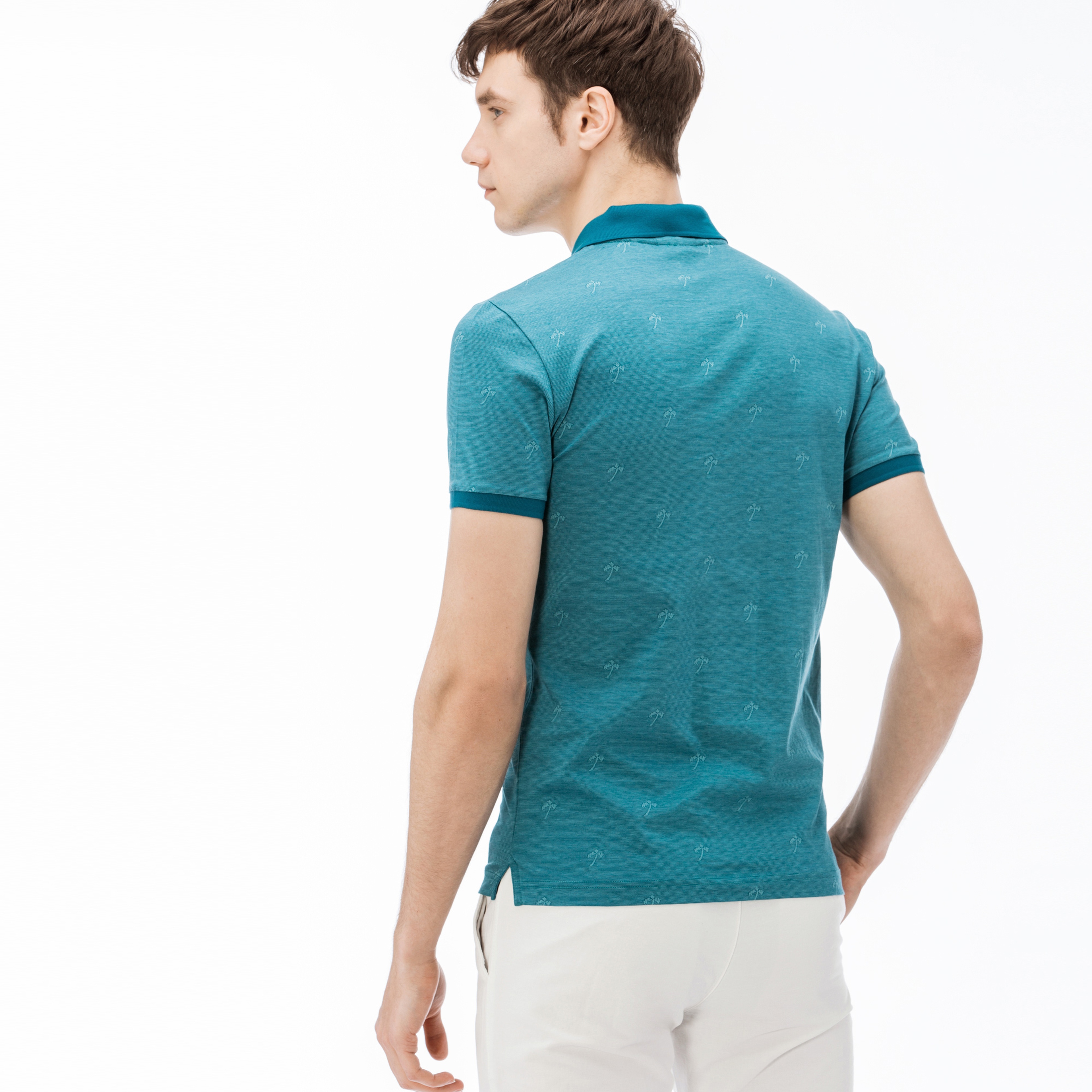 Lacoste Erkek Slim Fit Mavi Polo
