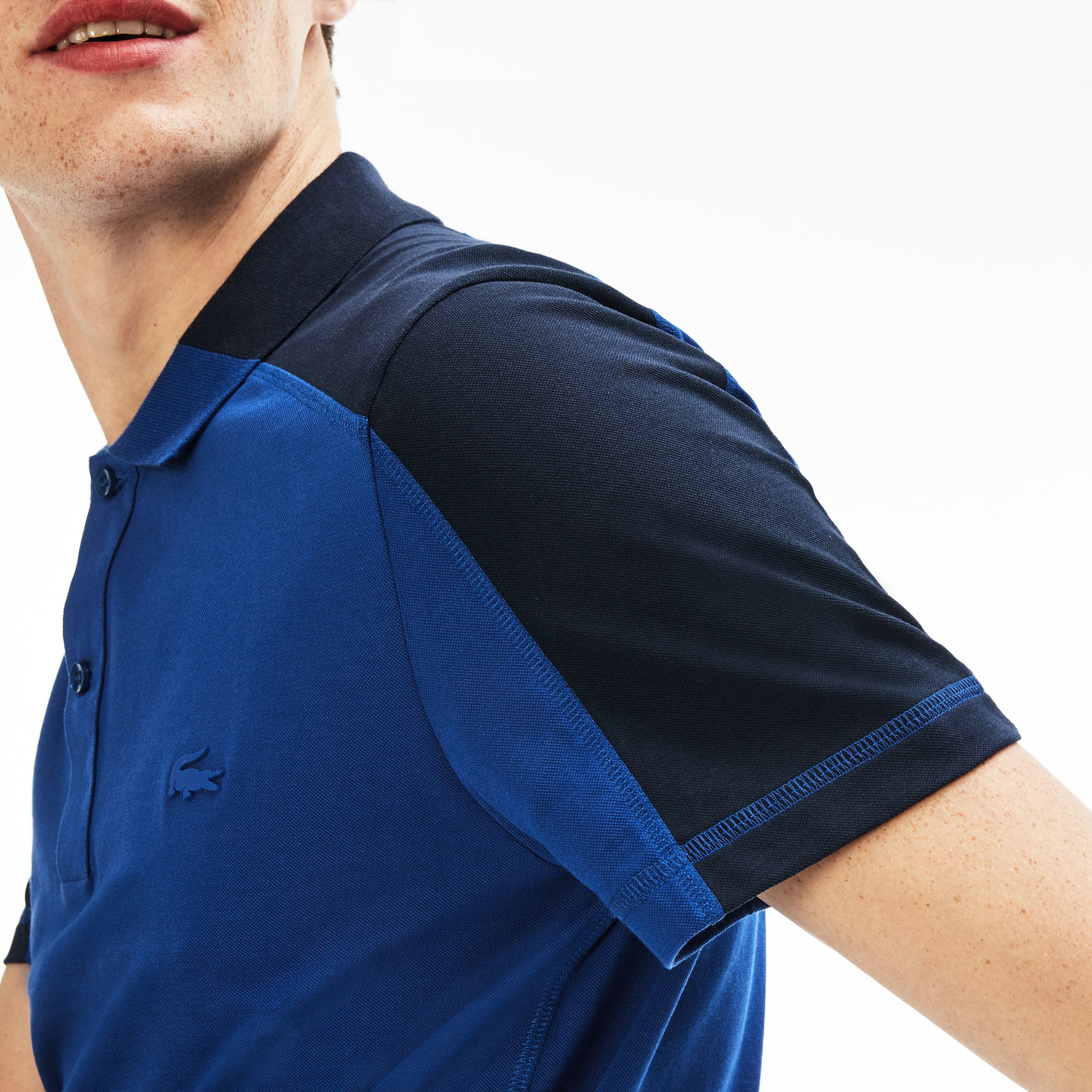 Lacoste Motion Erkek Rahat Kesim Mavi Polo