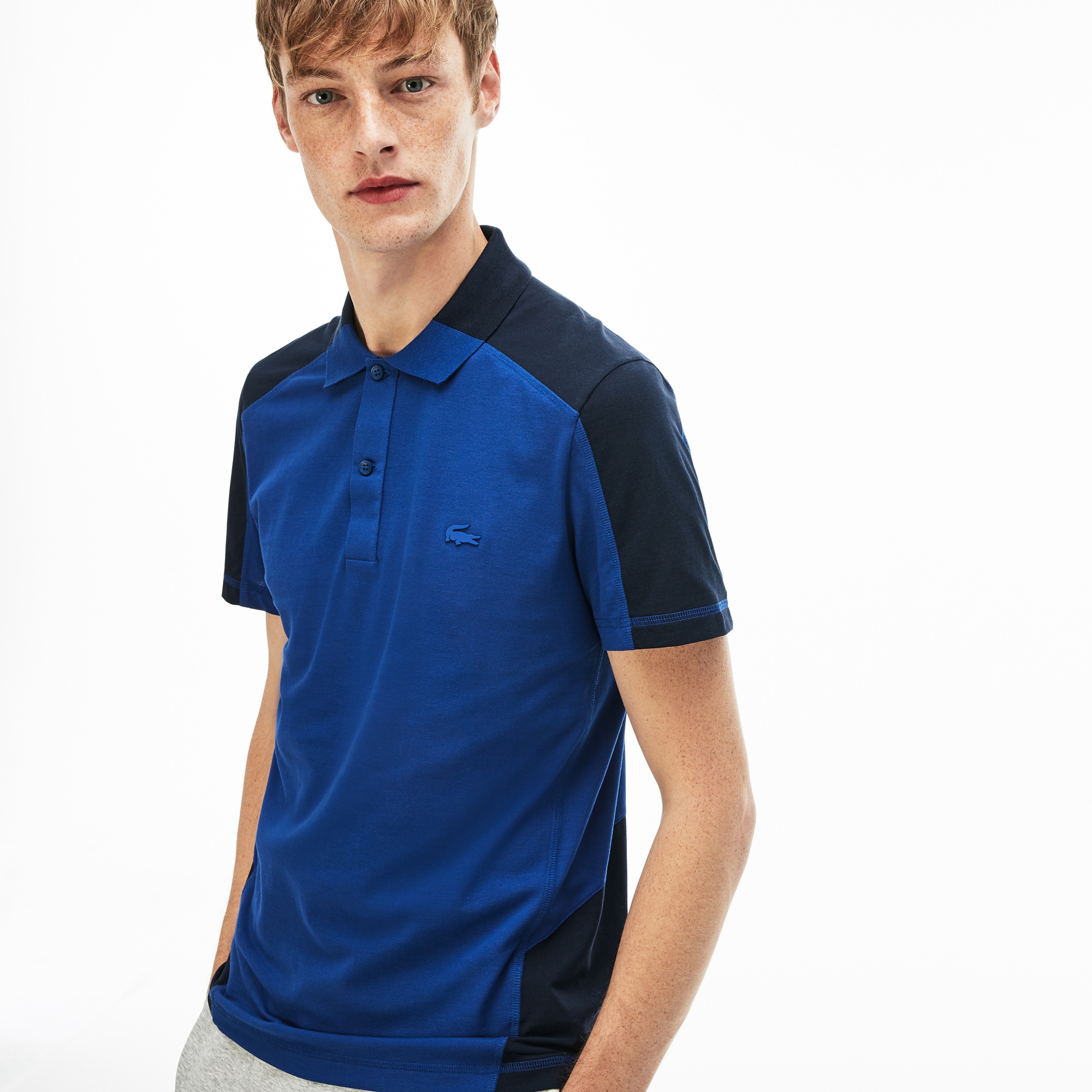 Lacoste Motion Erkek Rahat Kesim Mavi Polo