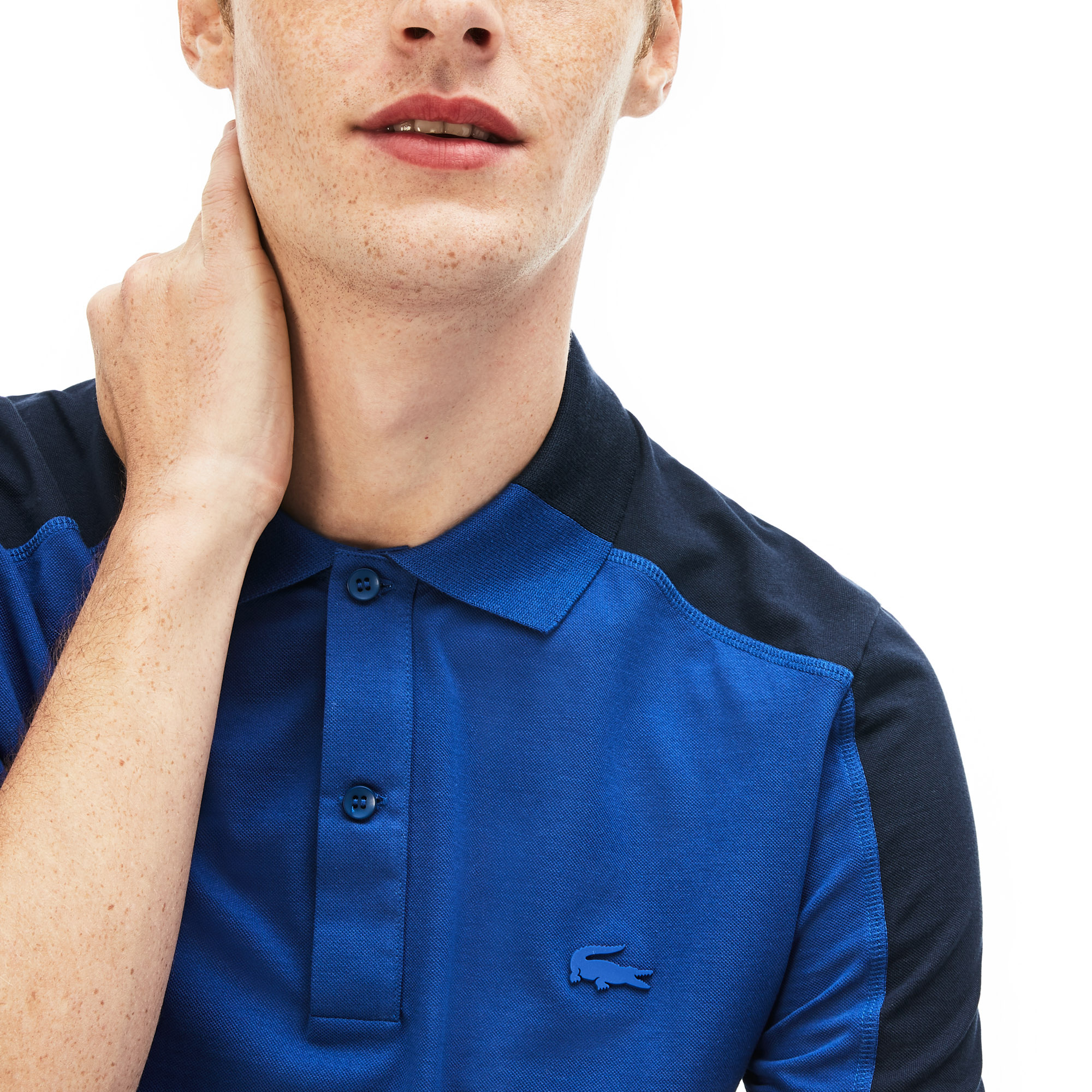 Lacoste Motion Erkek Rahat Kesim Mavi Polo