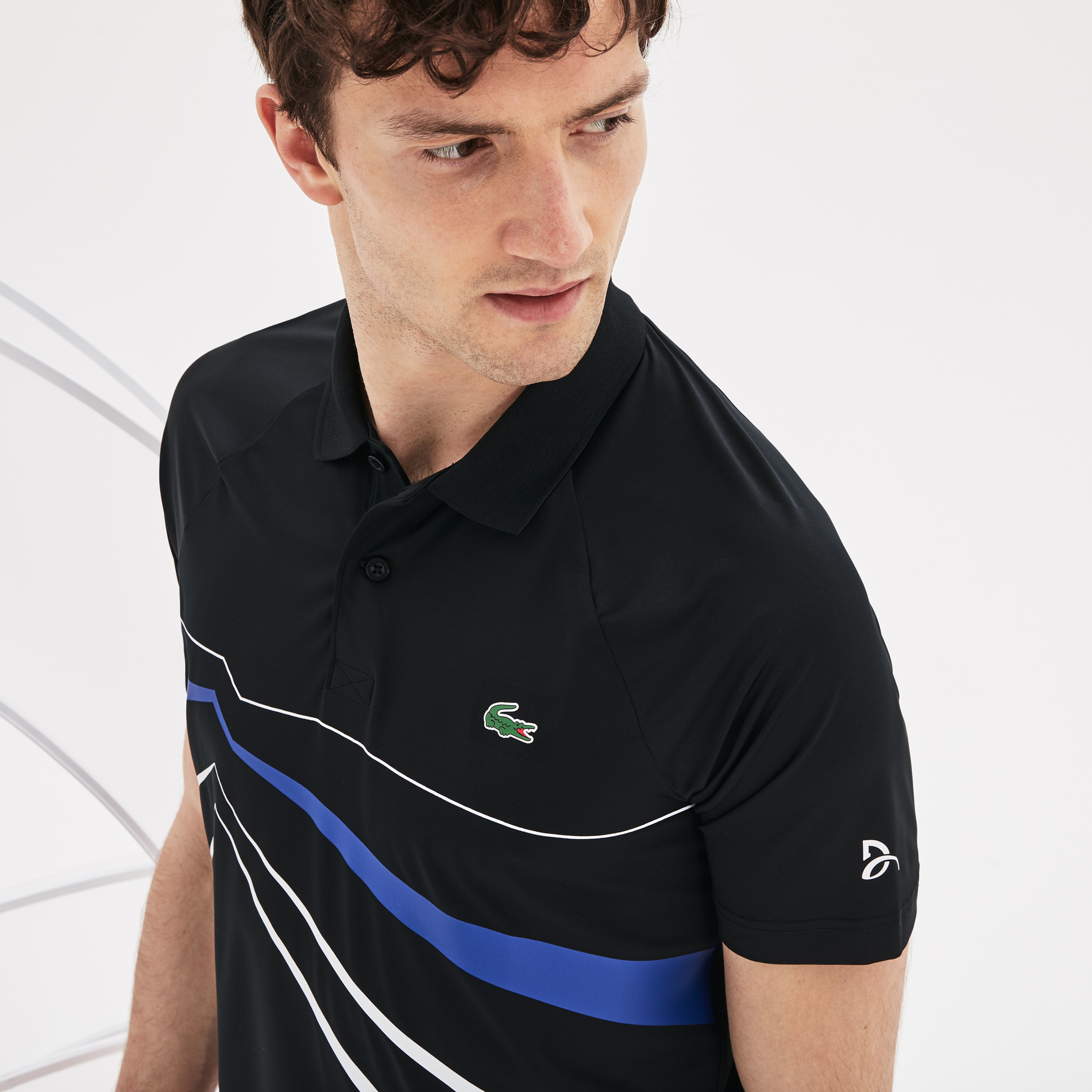 Lacoste Novak Djokovic Erkek Siyah Polo6 - LDH3382| Occasion