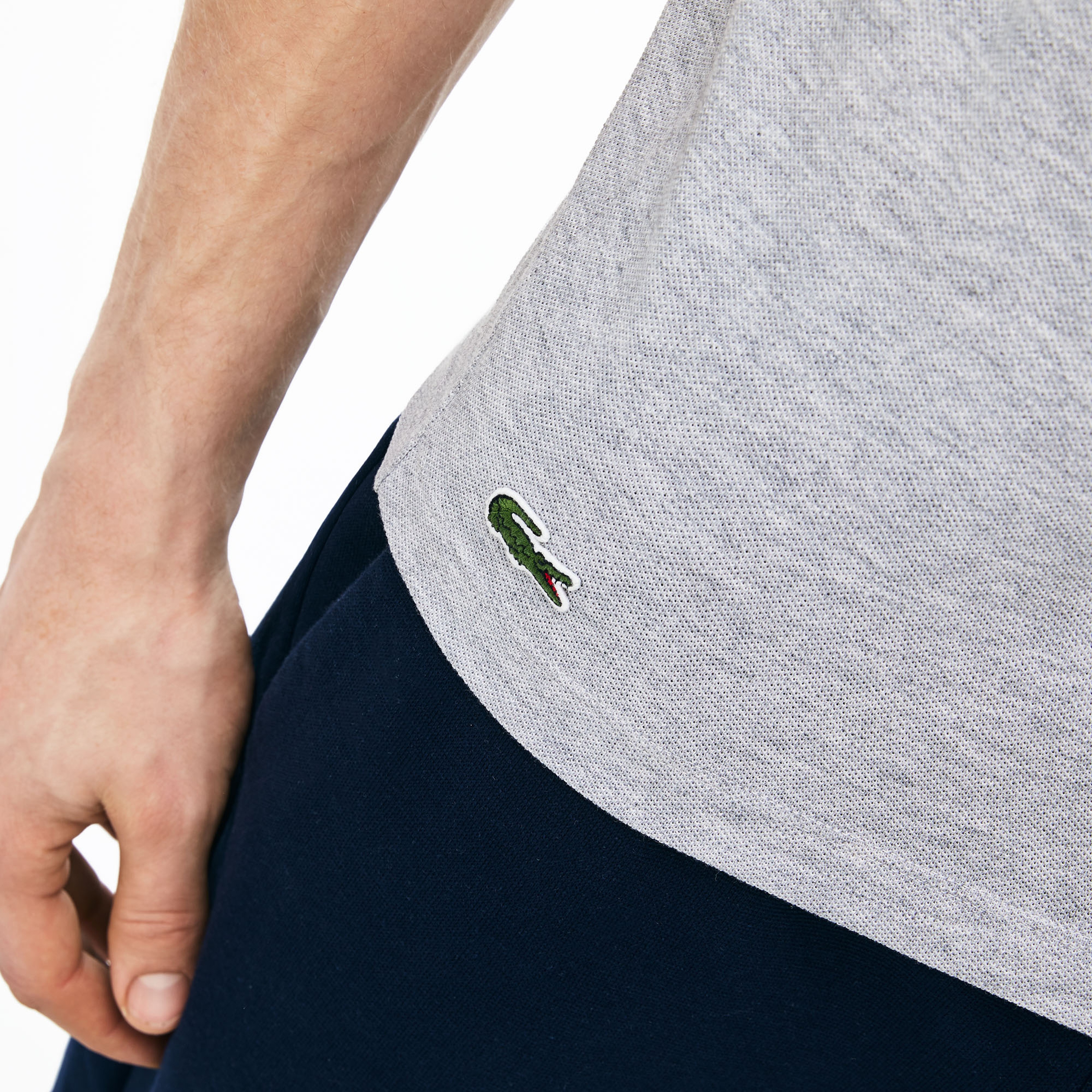 Lacoste Erkek Slim Fit Gri Polo