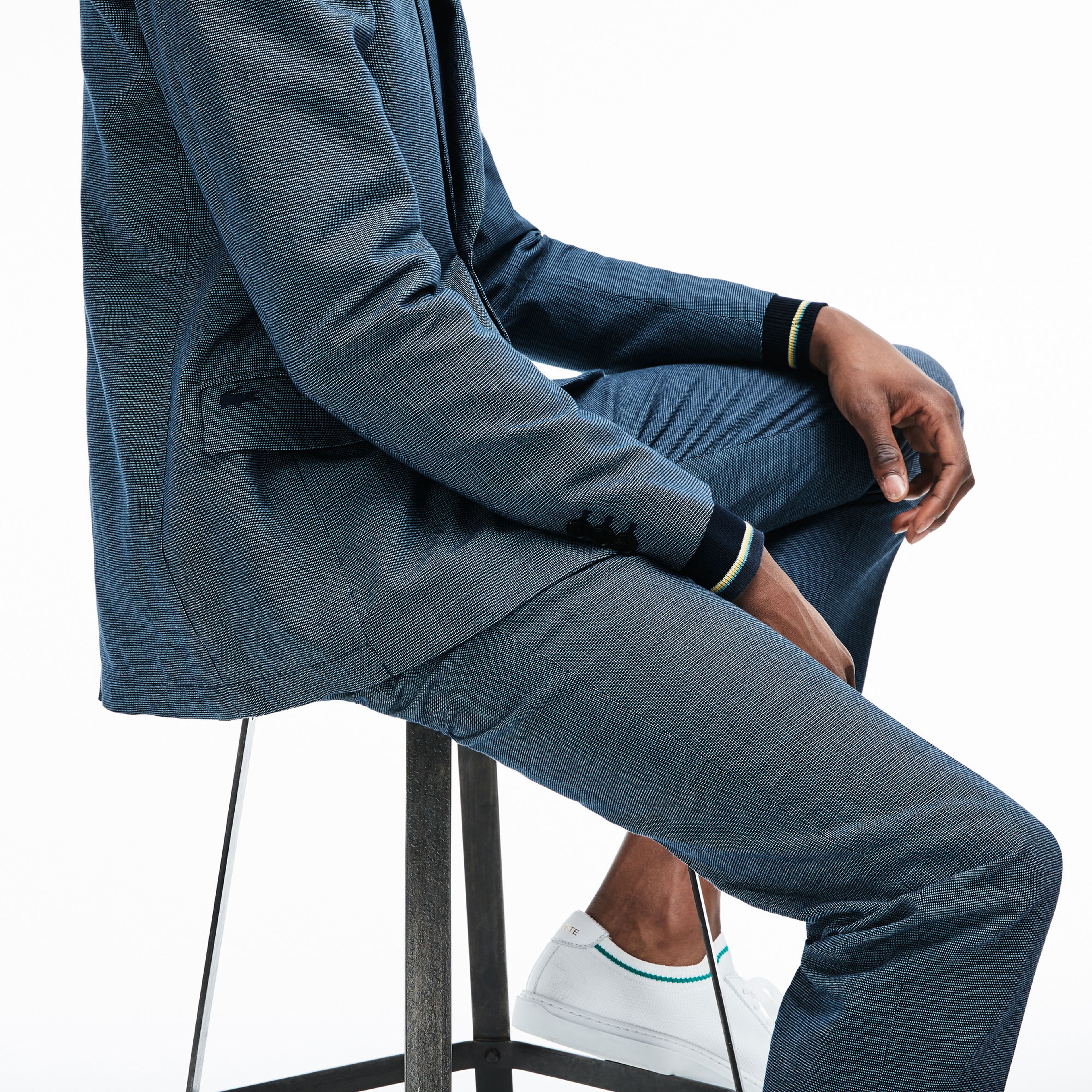 Lacoste Erkek Mavi Ceket