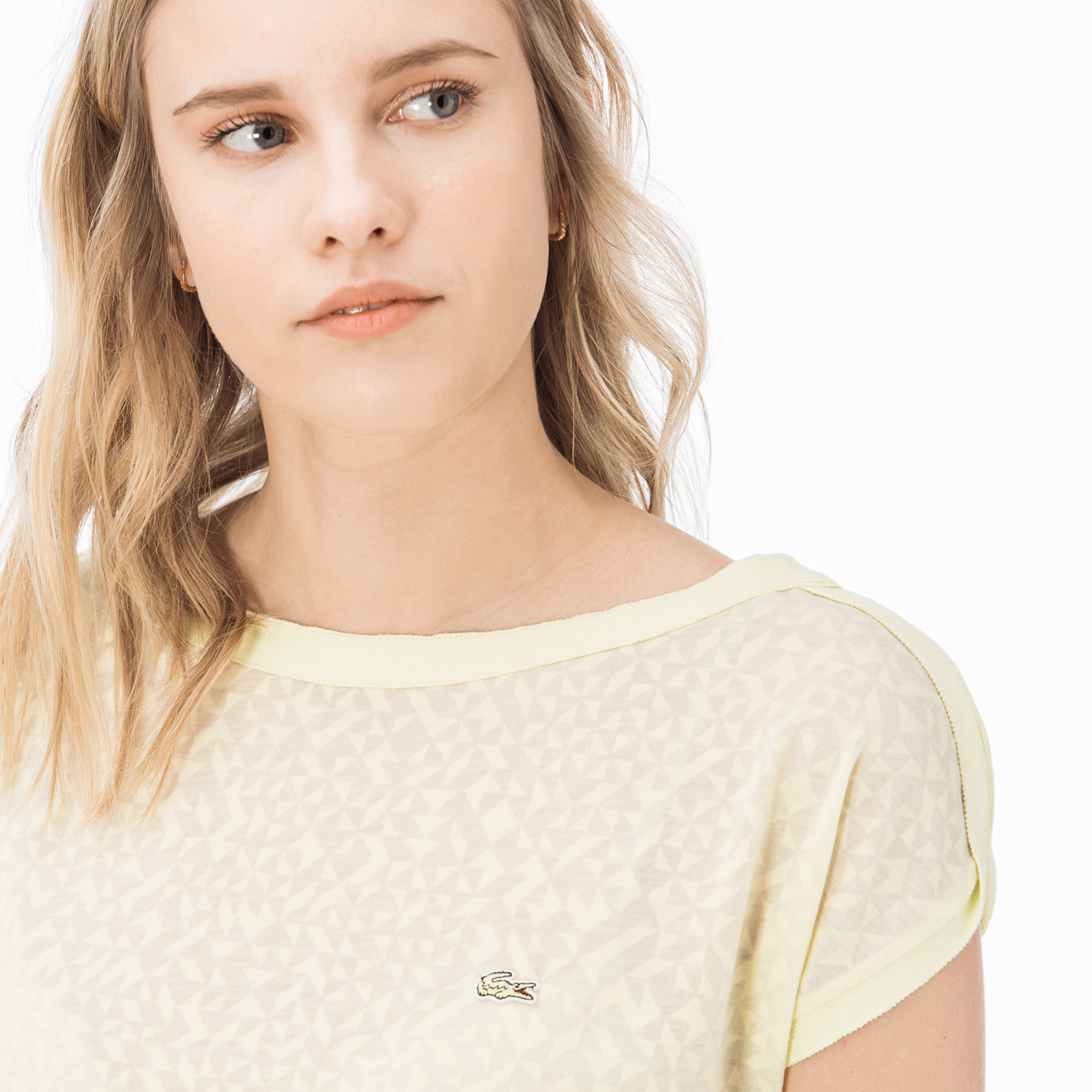 Lacoste Kadın Sarı Bluz