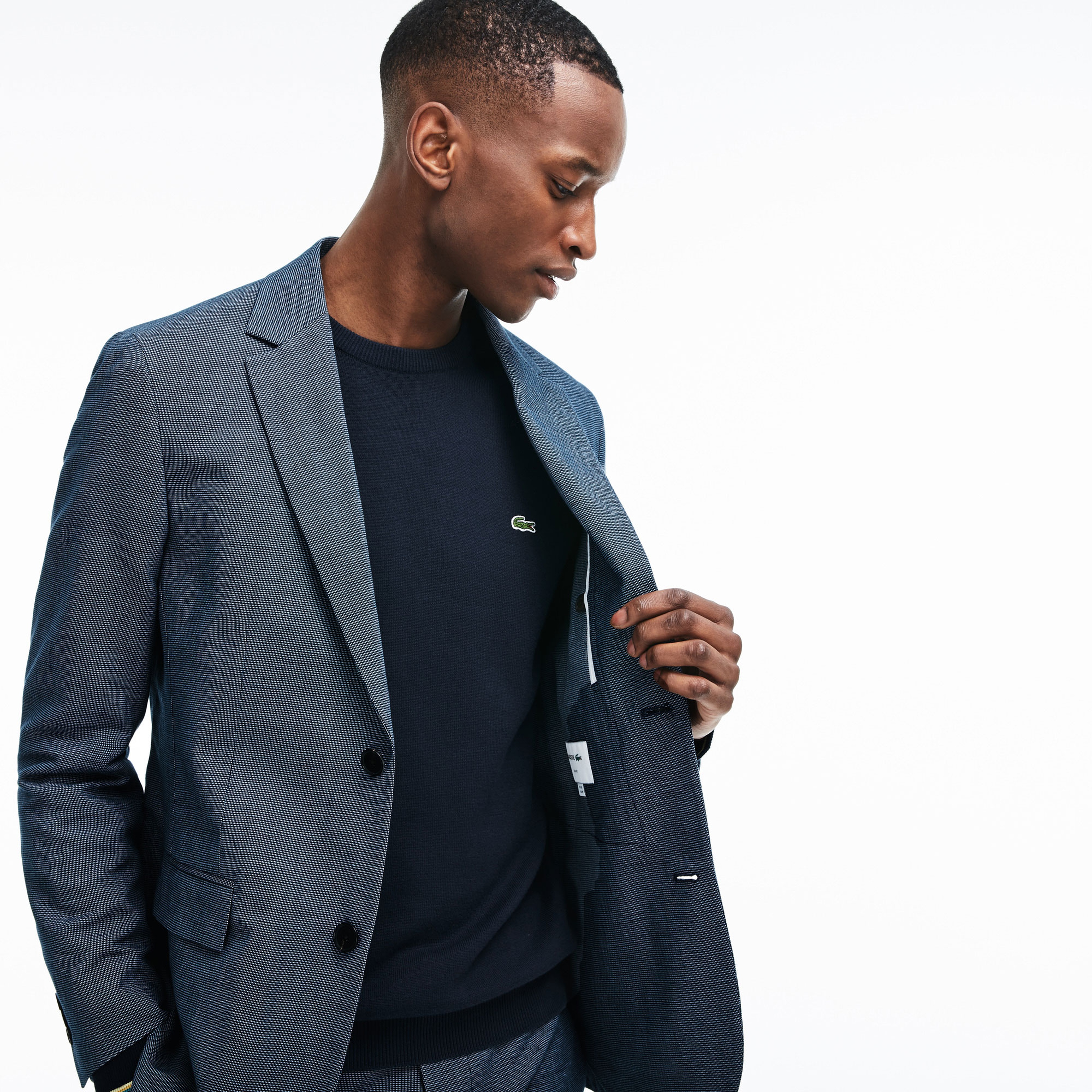 Lacoste Erkek Mavi Ceket