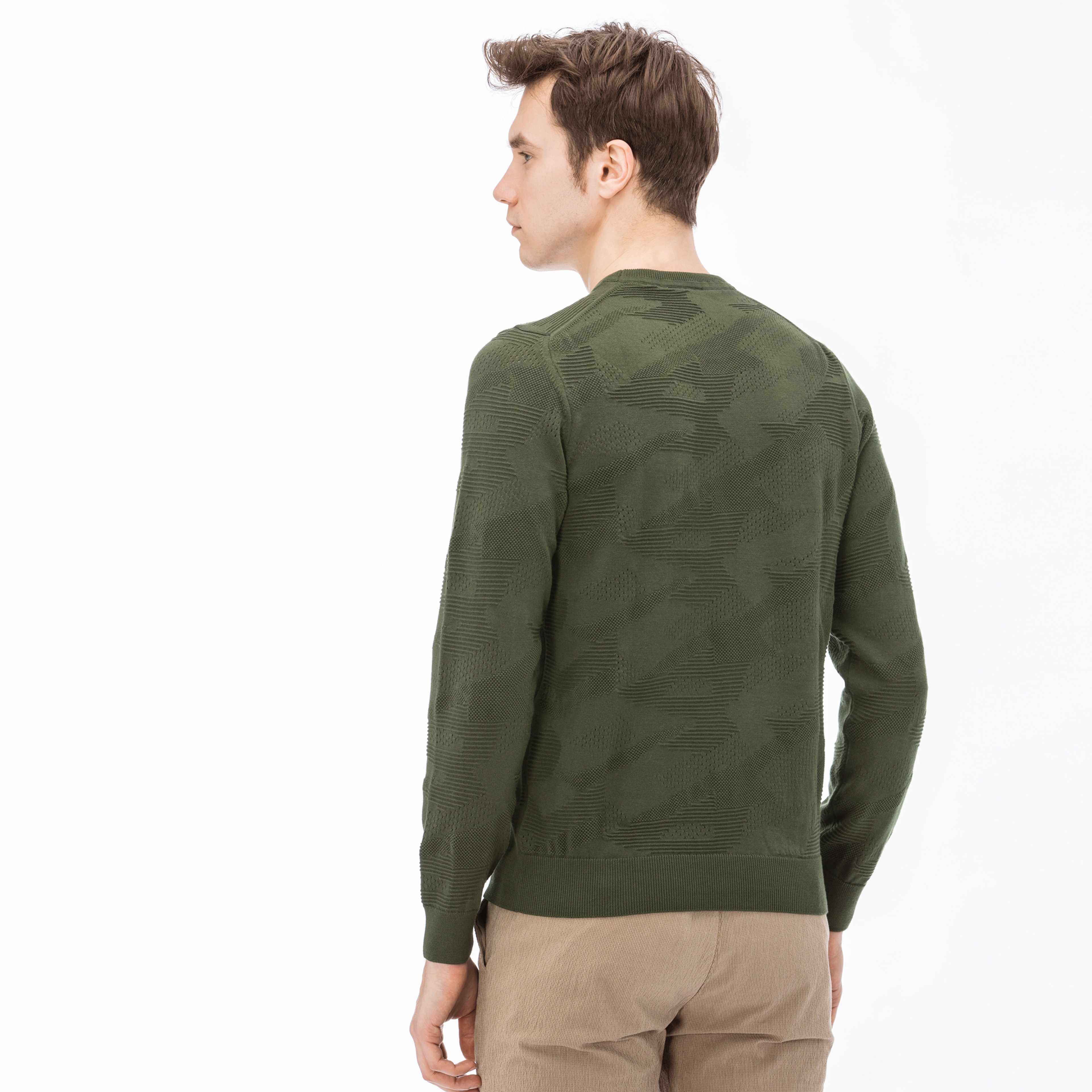 Lacoste Erkek Yeşil Triko