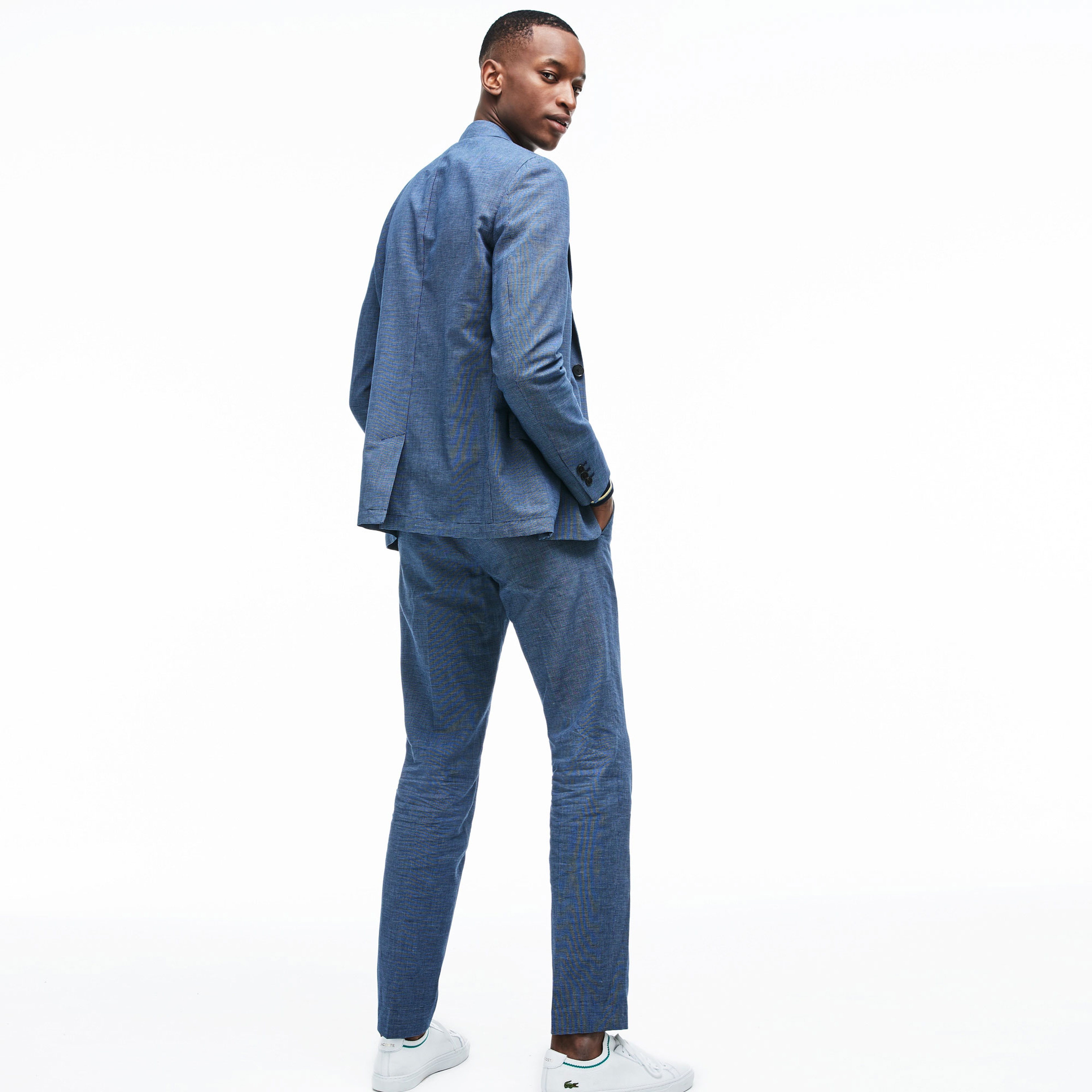 Lacoste Erkek Mavi Ceket