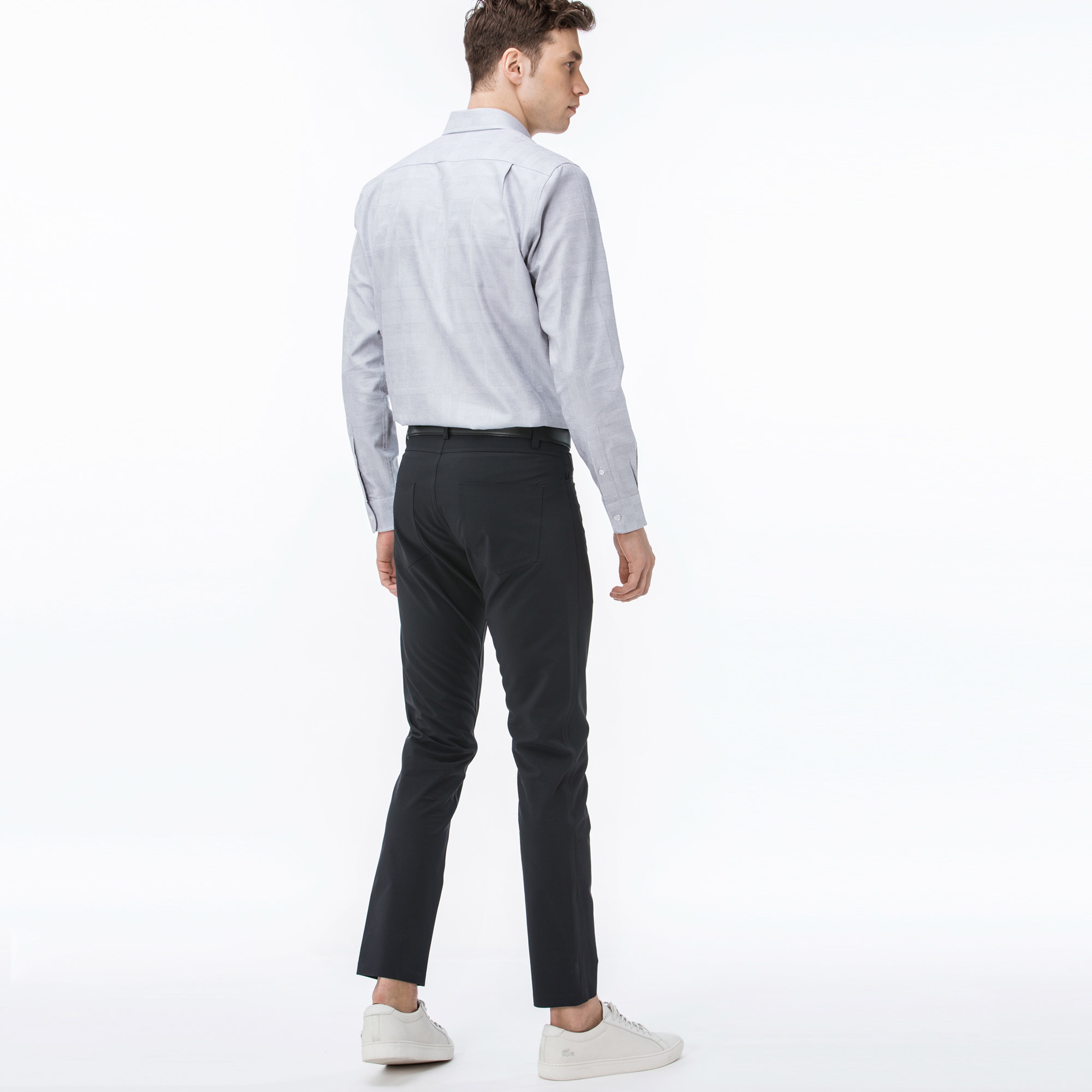 Lacoste Erkek Streç Siyah Pantolon