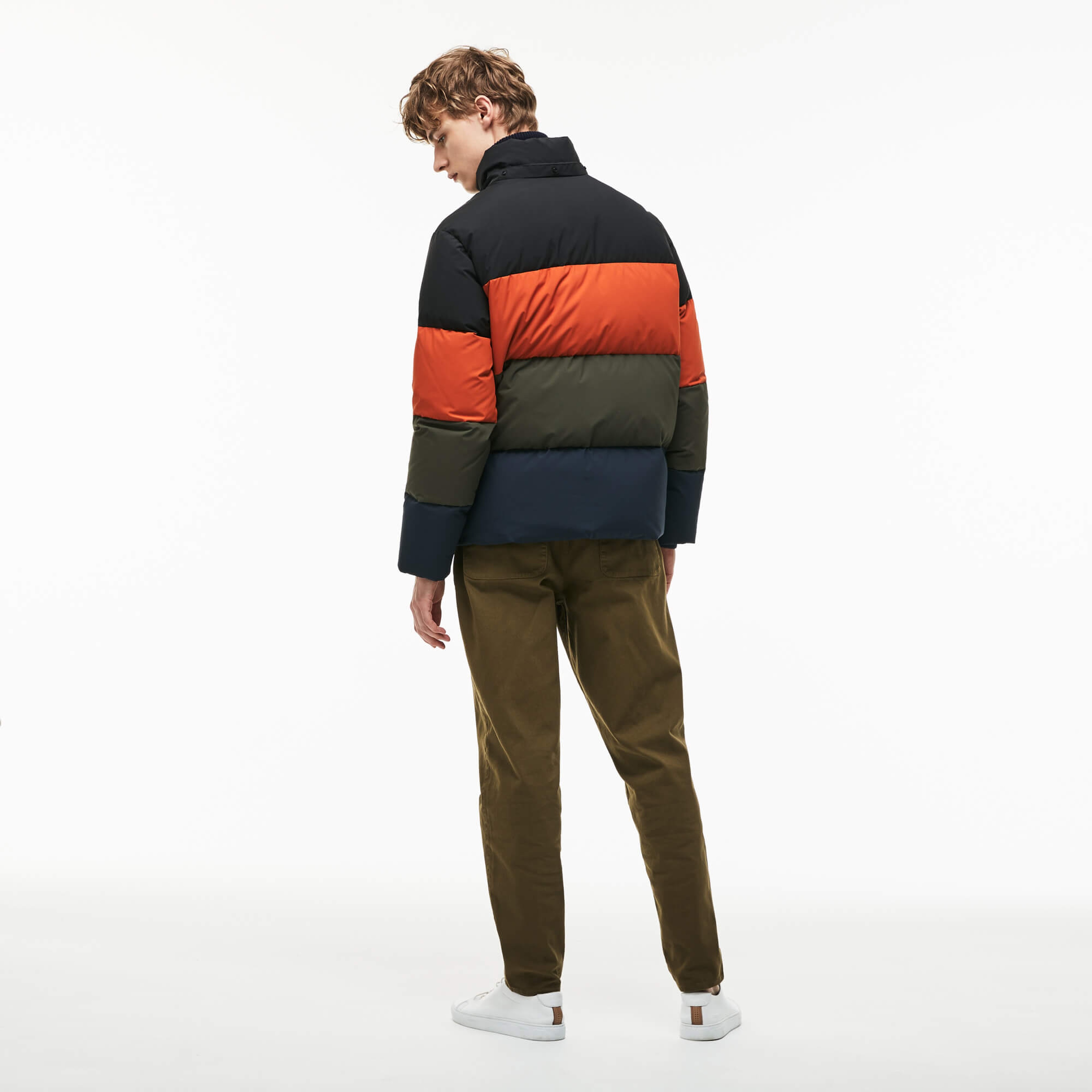Lacoste Erkek Renkli Mont