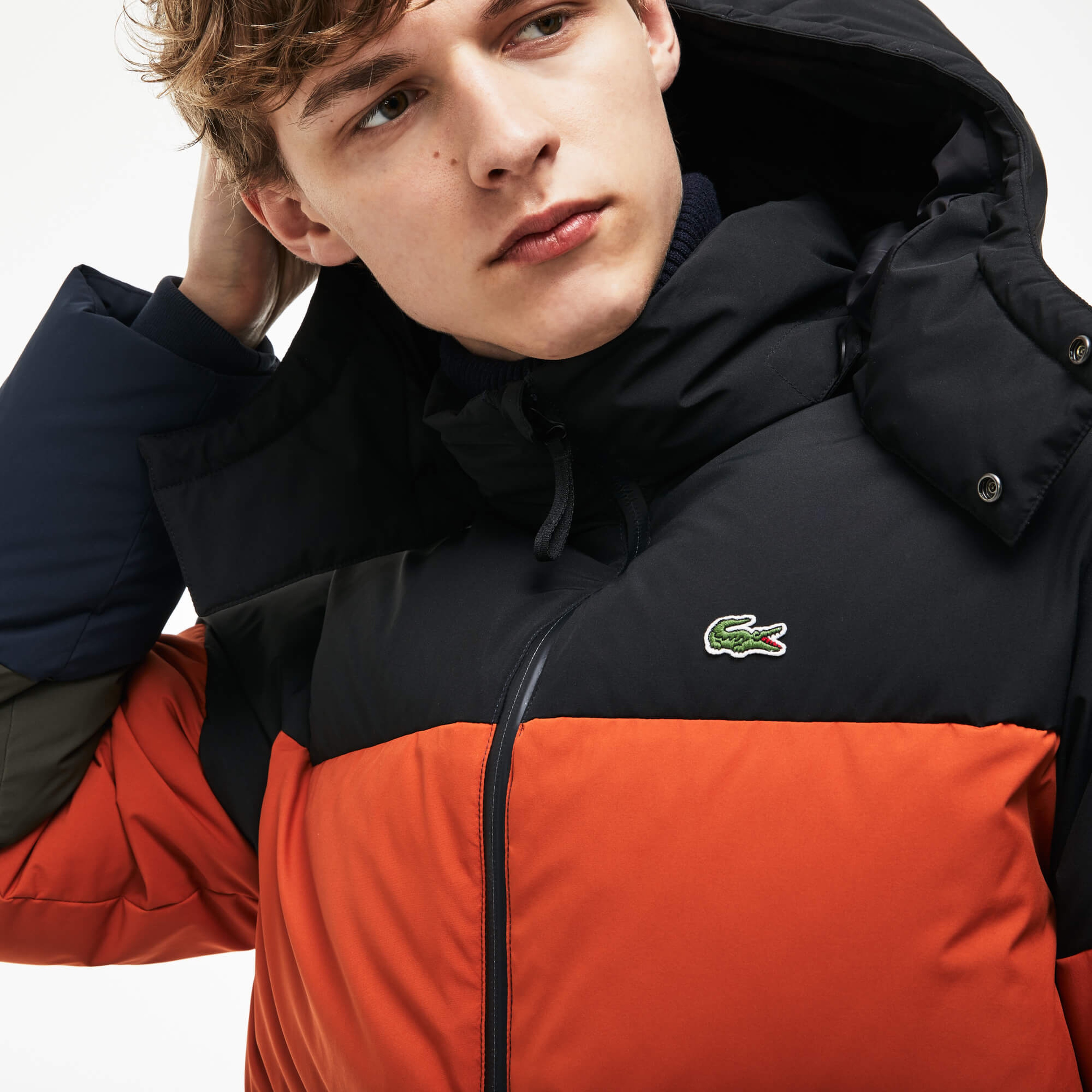 Lacoste Erkek Renkli Mont