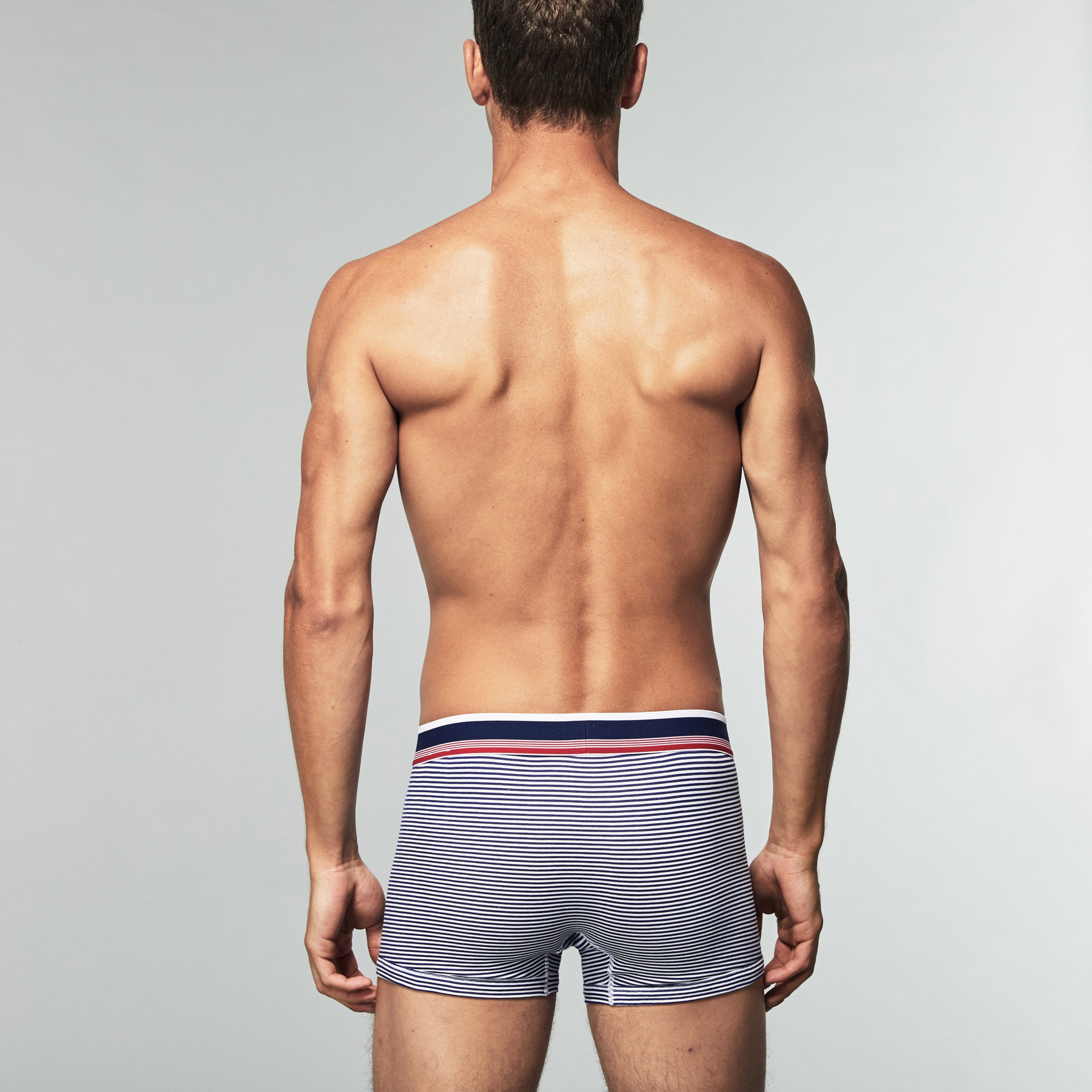 Lacoste Erkek 2'li Beyaz-Lacivert Boxer Seti