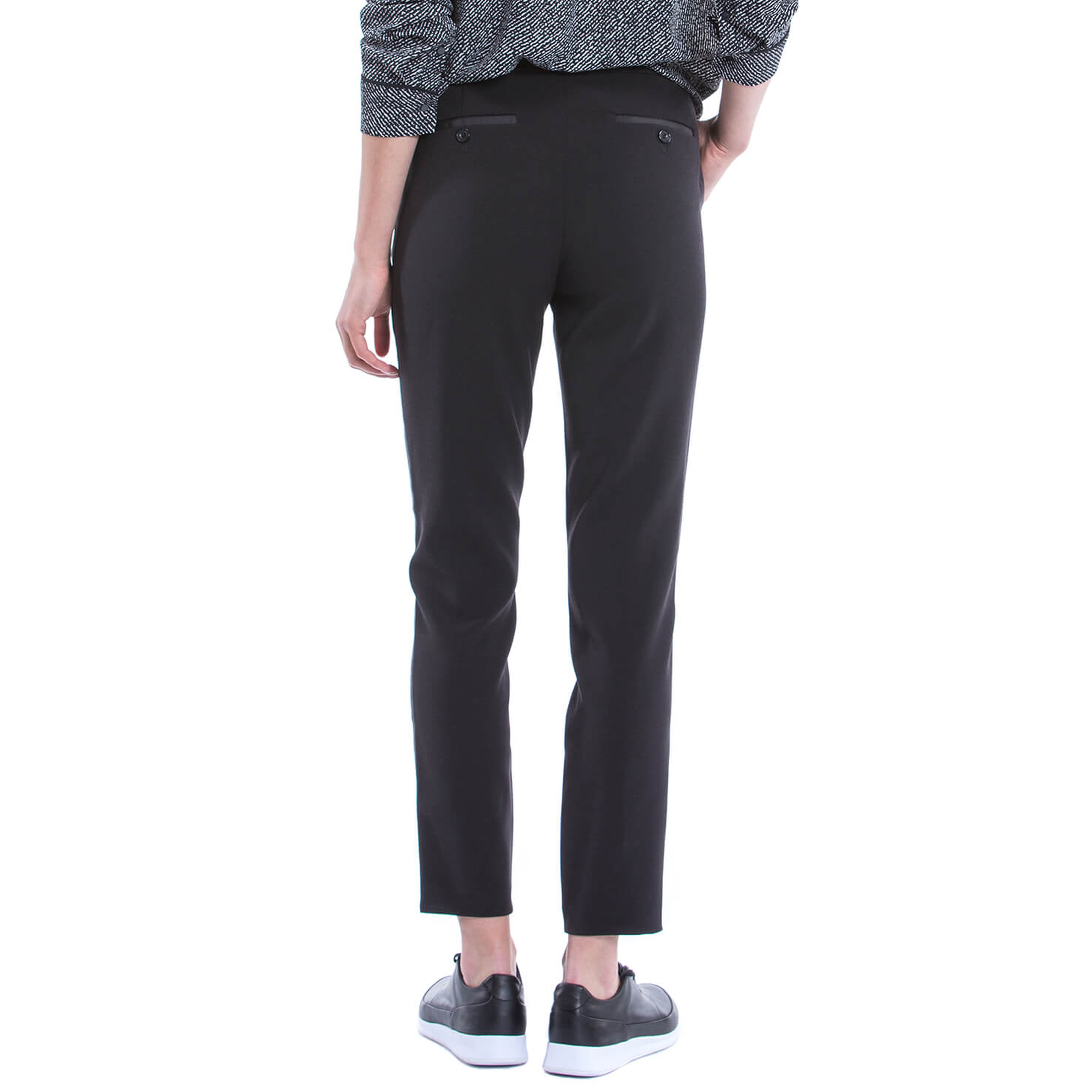 Nautica Kadın Siyah Klasik Fit Pantolon