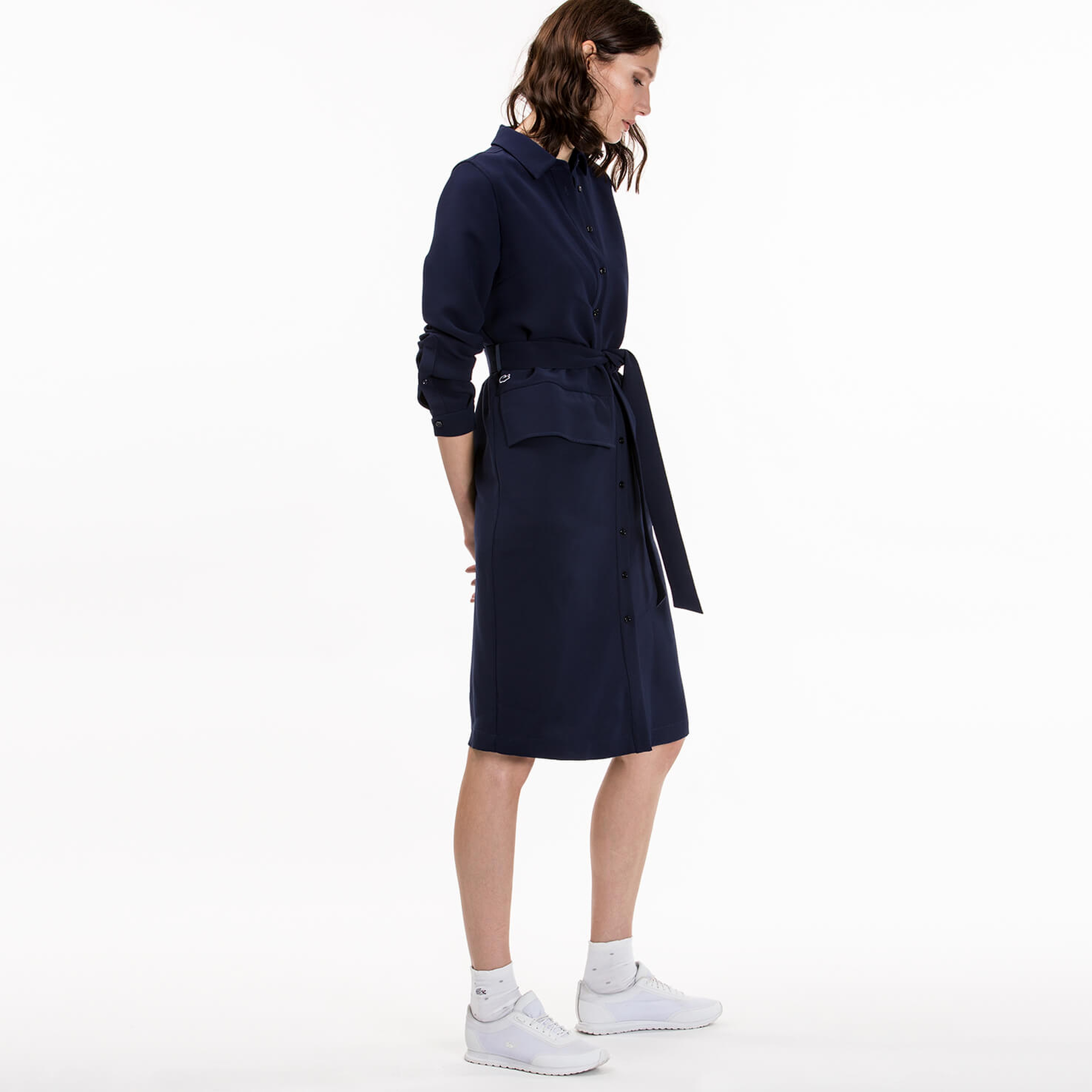 Lacoste Kadın Lacivert Elbise