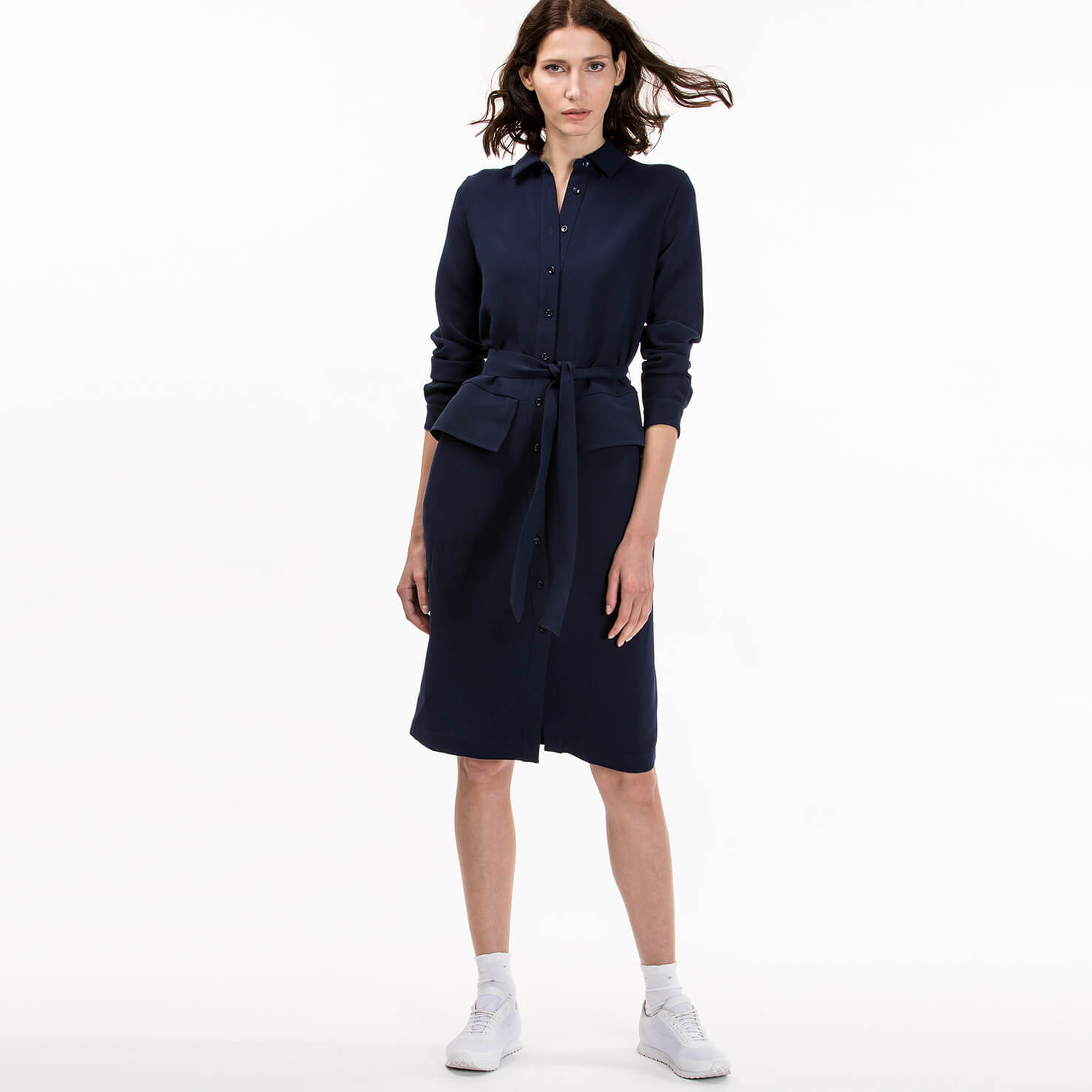 Lacoste Kadın Lacivert Elbise