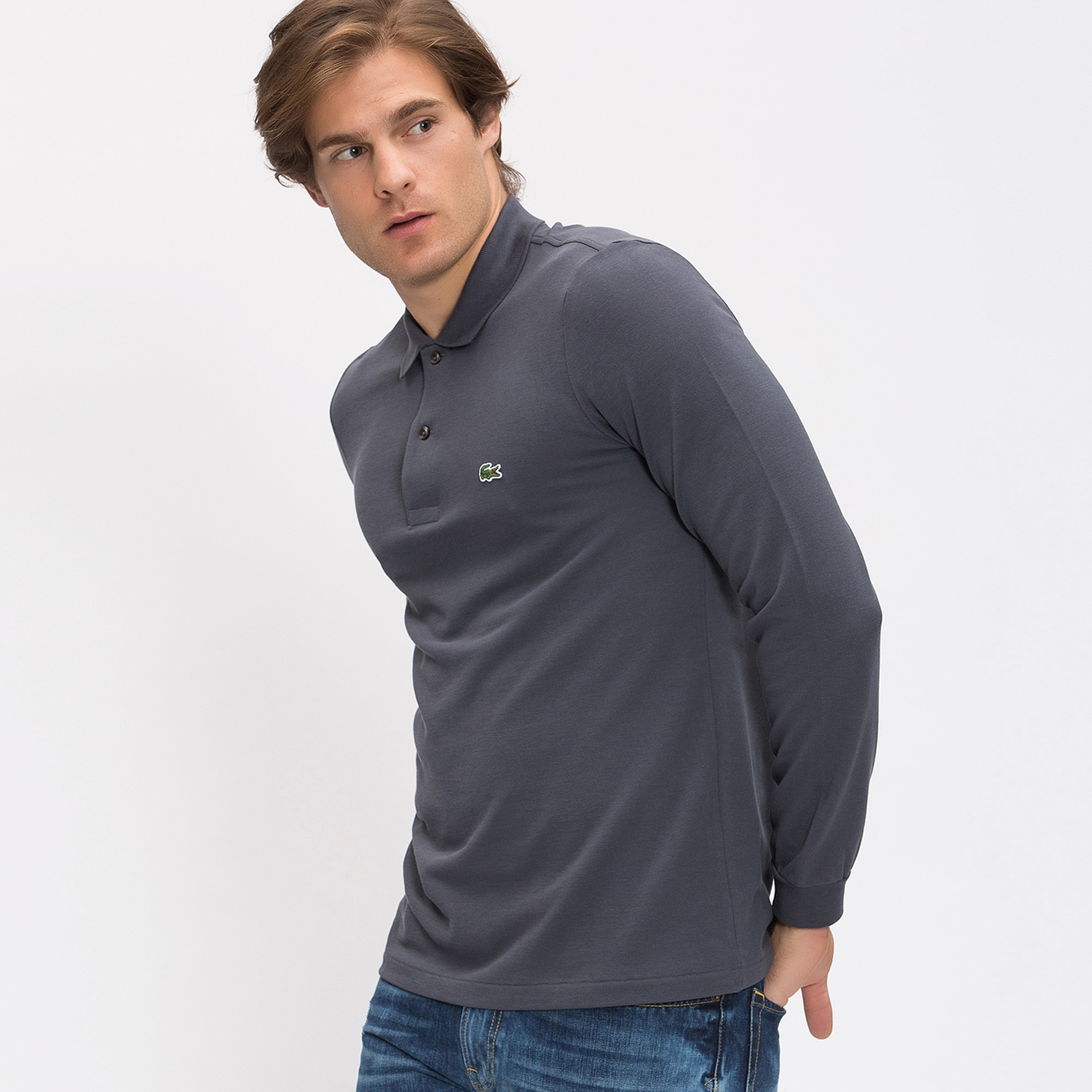 Lacoste Uzun Kollu Erkek Polo