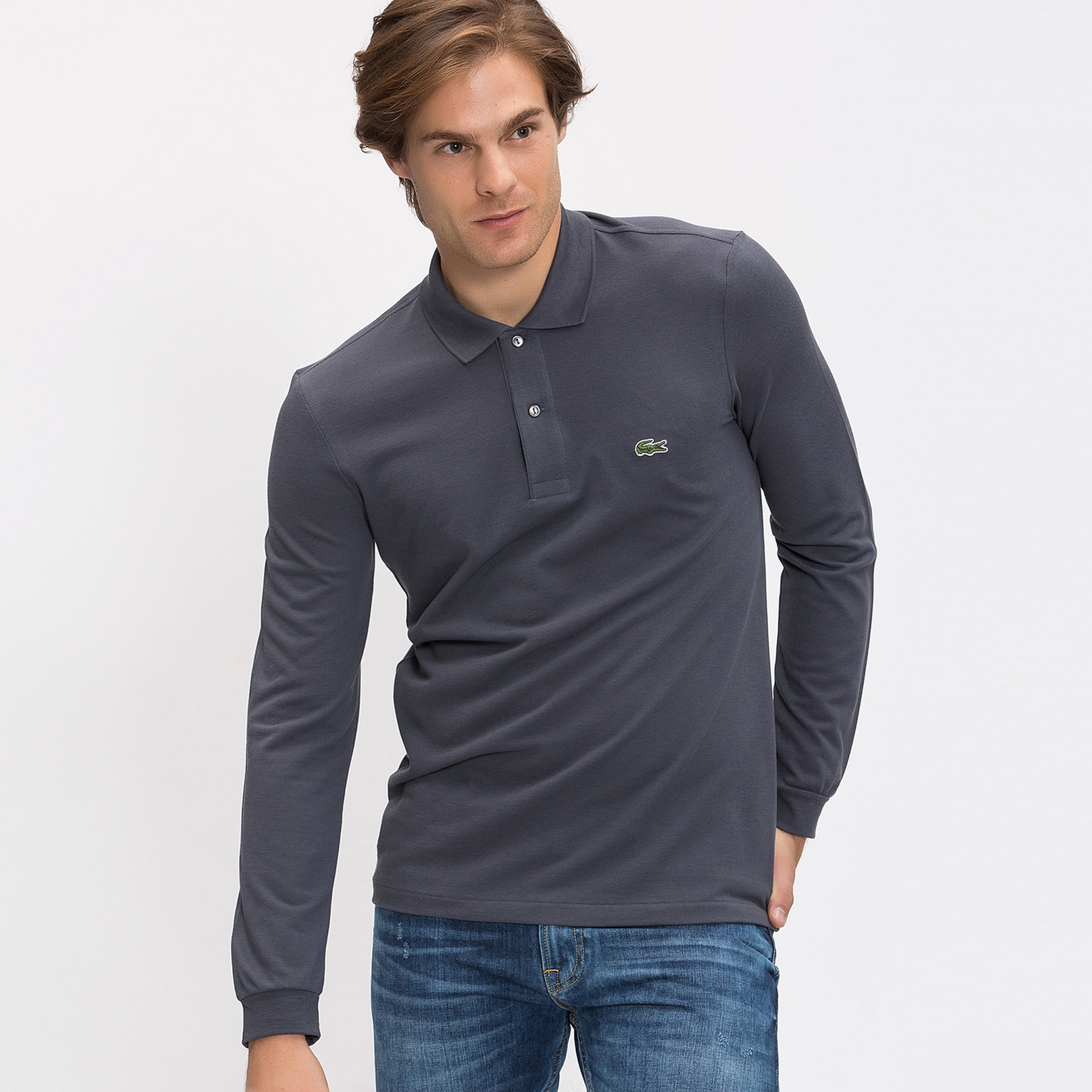 Lacoste Uzun Kollu Erkek Polo