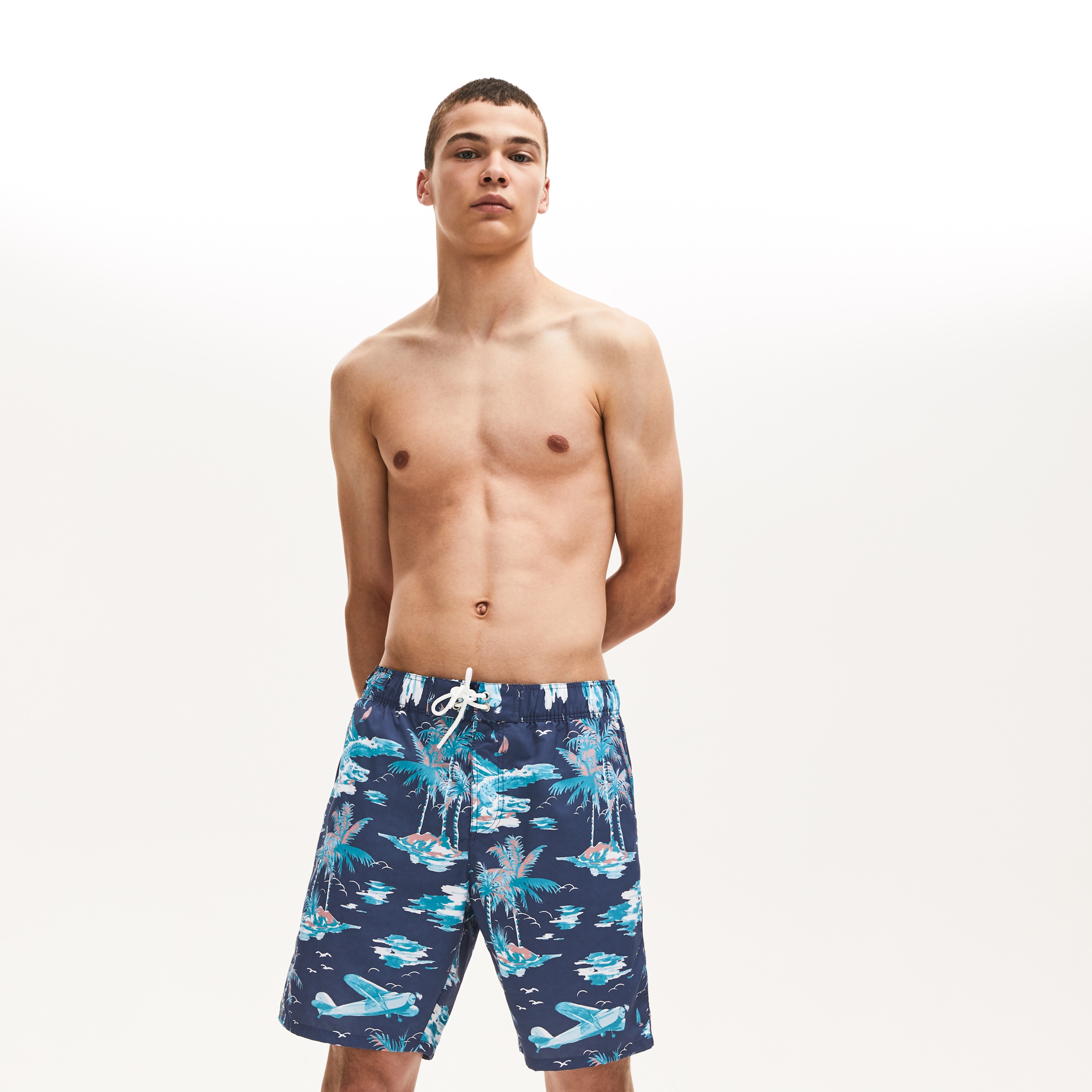 Lacoste Riviera Erkek Lacivert Mayo Şort