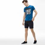 Erkek Slim Fit Lacivert Bermuda Şort