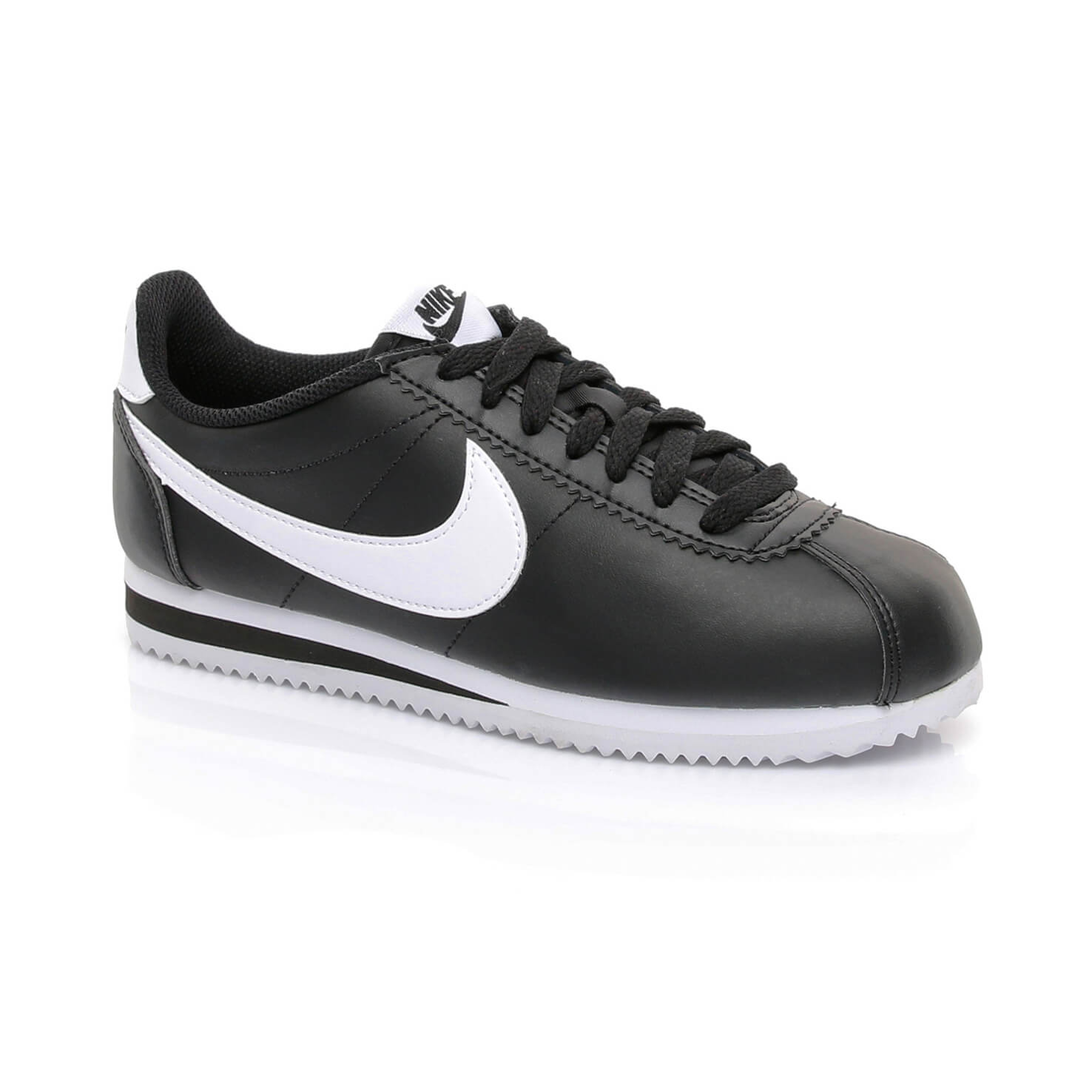 Nike Classic Cortez Leather Kadın Siyah Sneaker