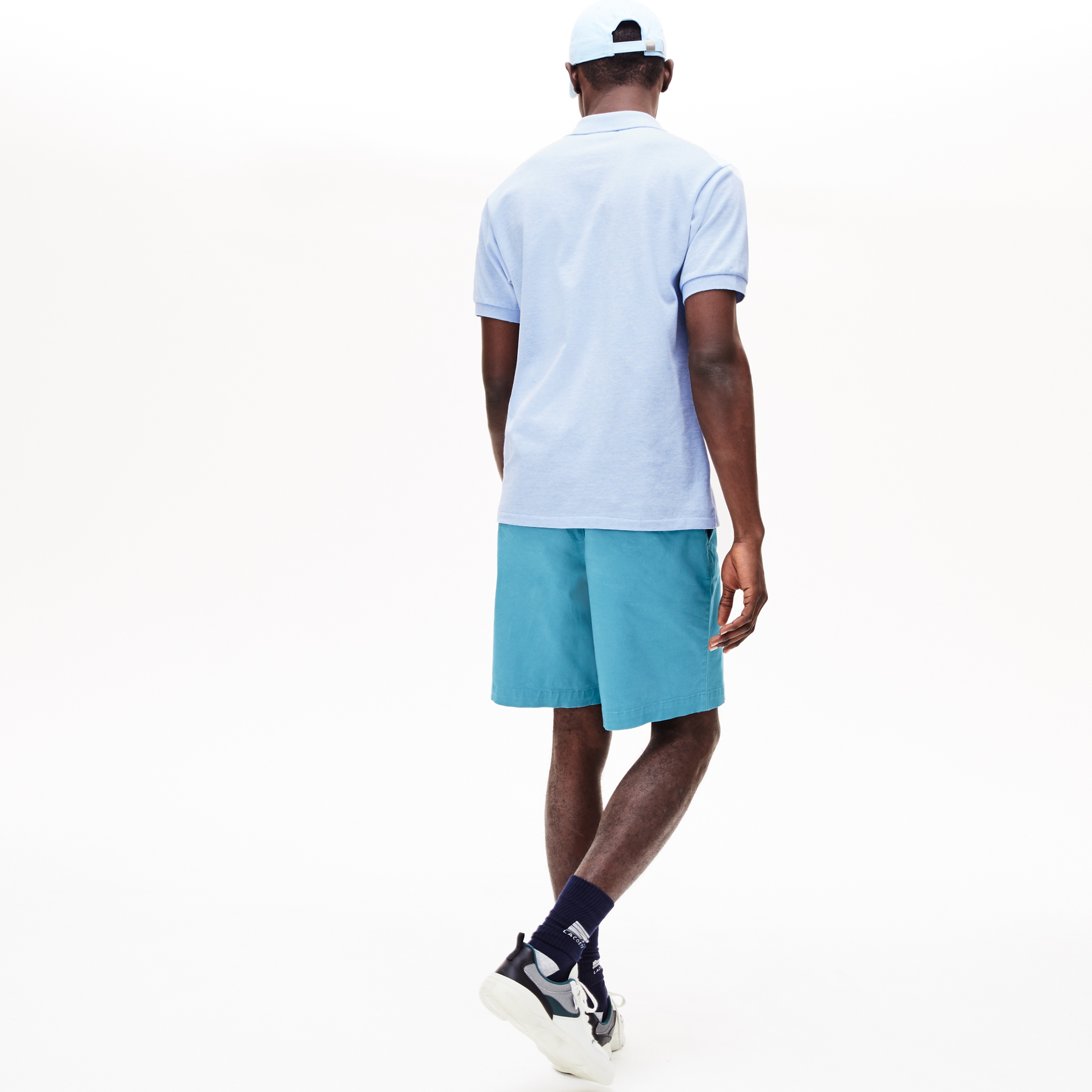 Lacoste Erkek L1212 Klasik Fit Mavi Polo