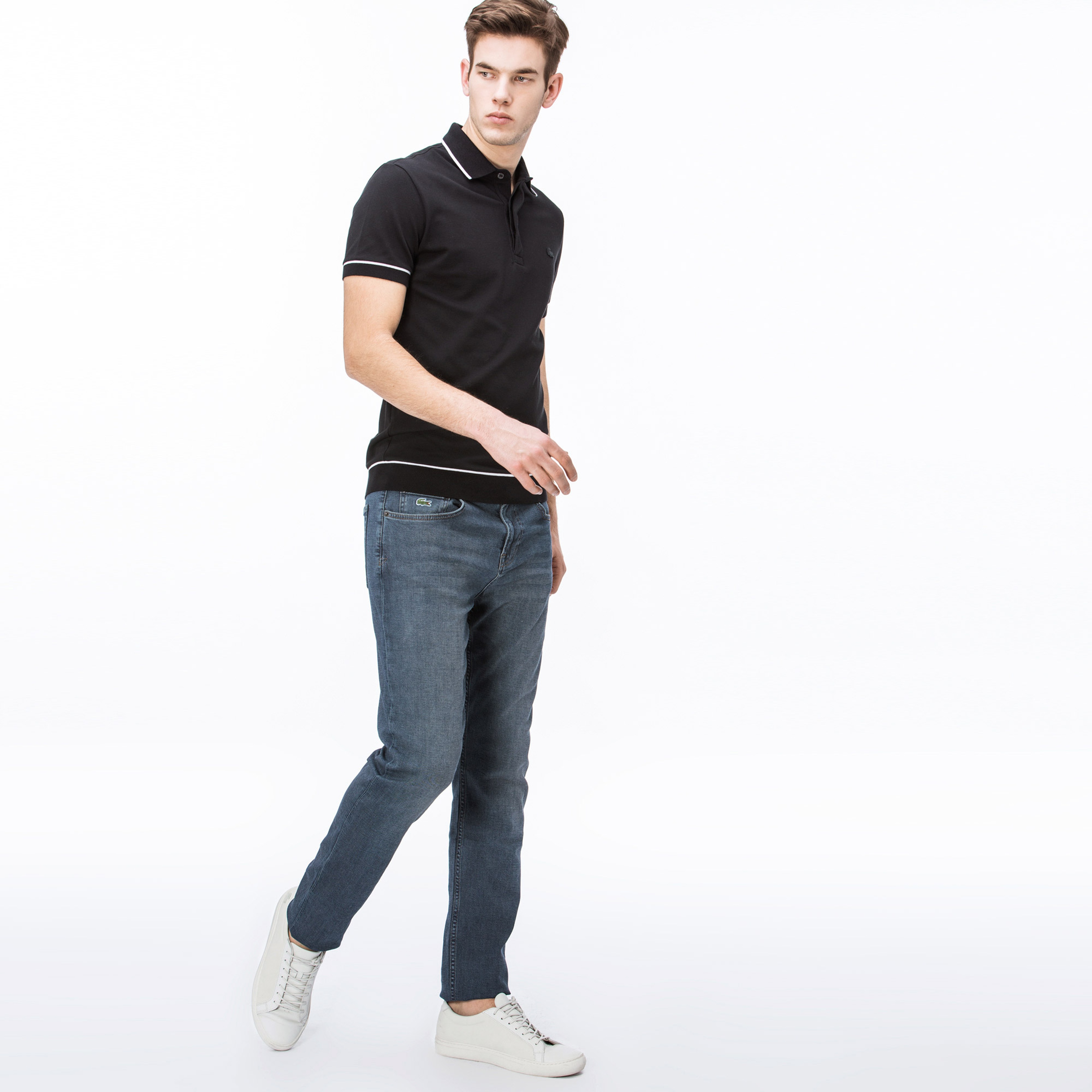 Lacoste Erkek Slim Fit Lacivert Pantolon