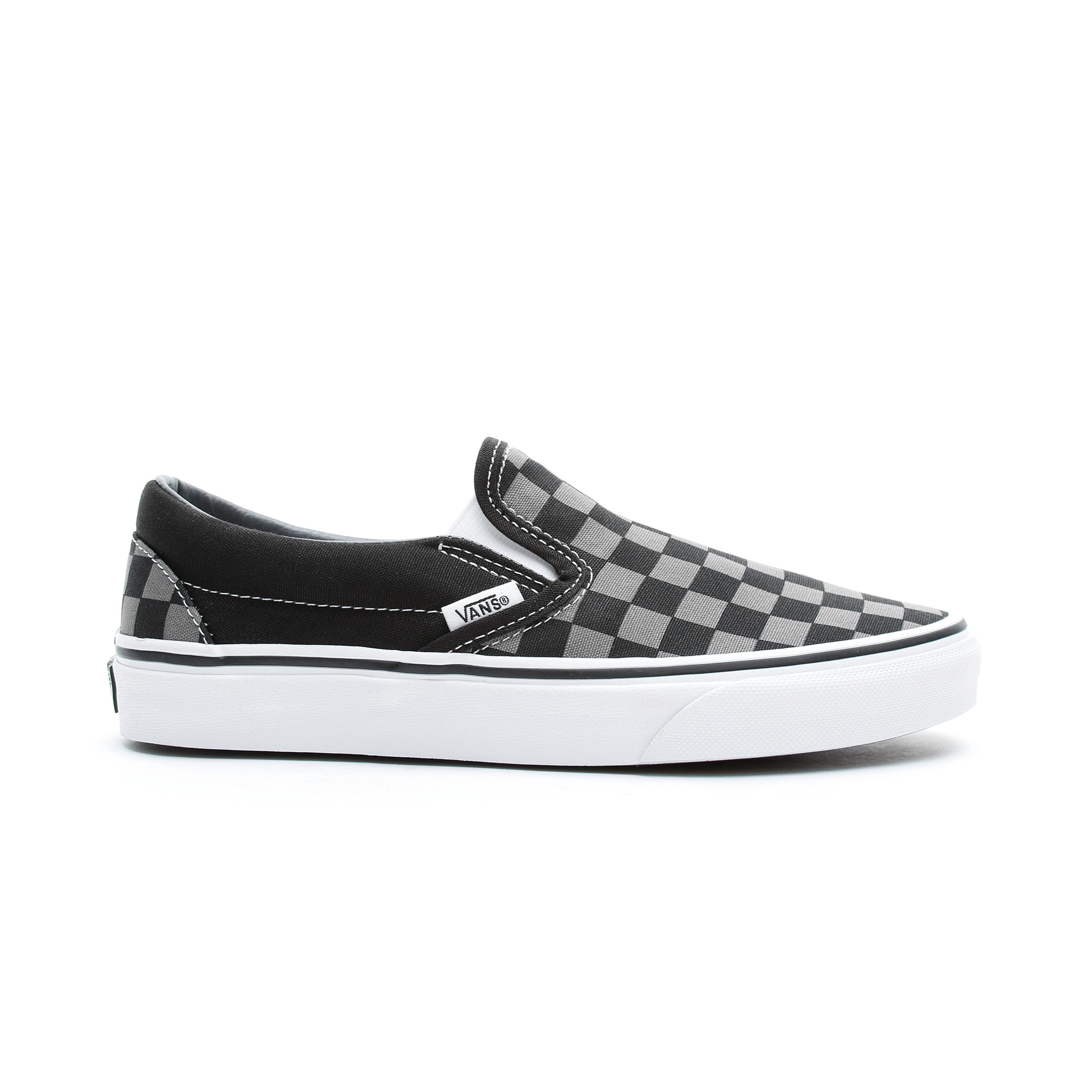 Vans Classic Slip-On Checkerboard Siyah Unisex Sneaker