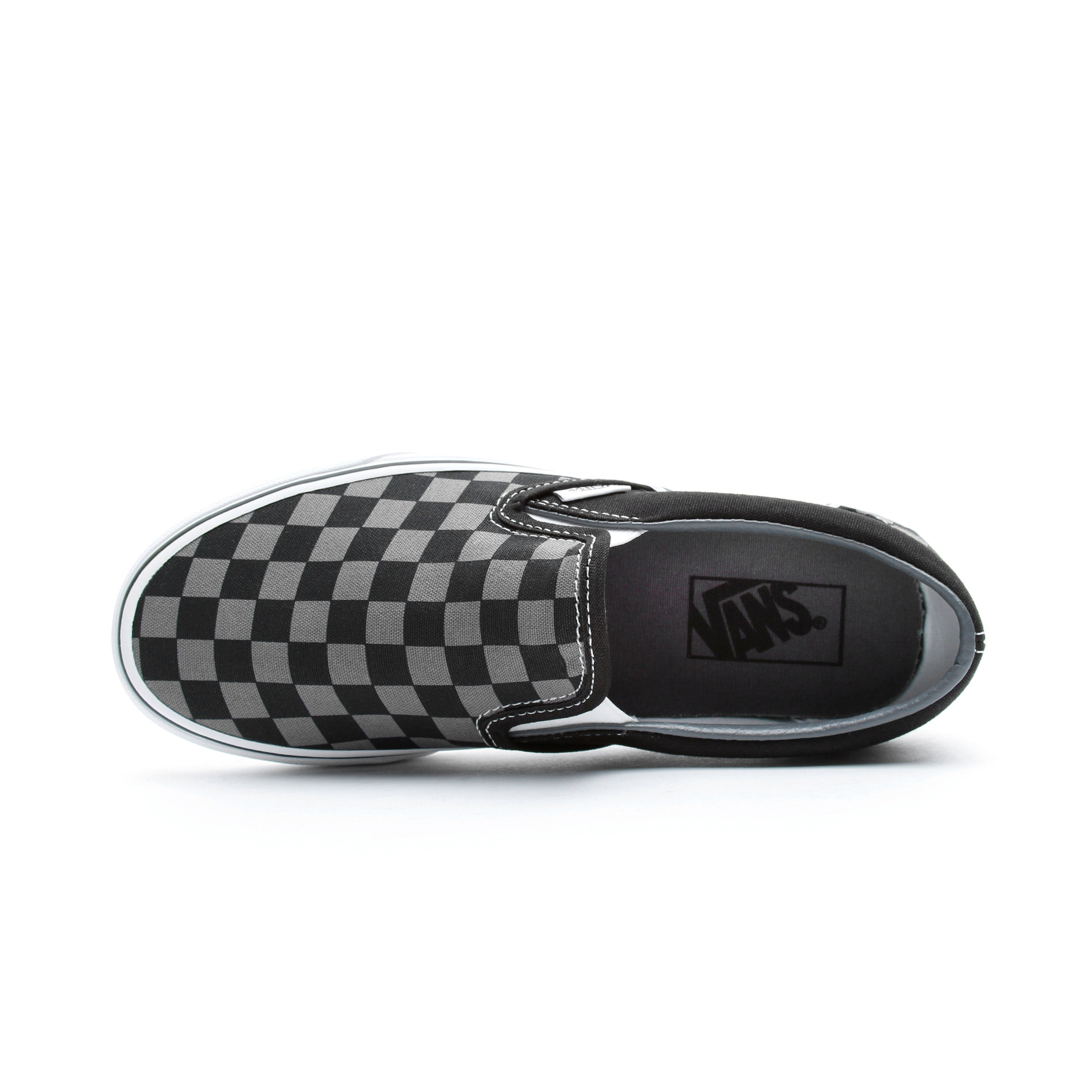 Vans Classic Slip-On Checkerboard Siyah Unisex Sneaker