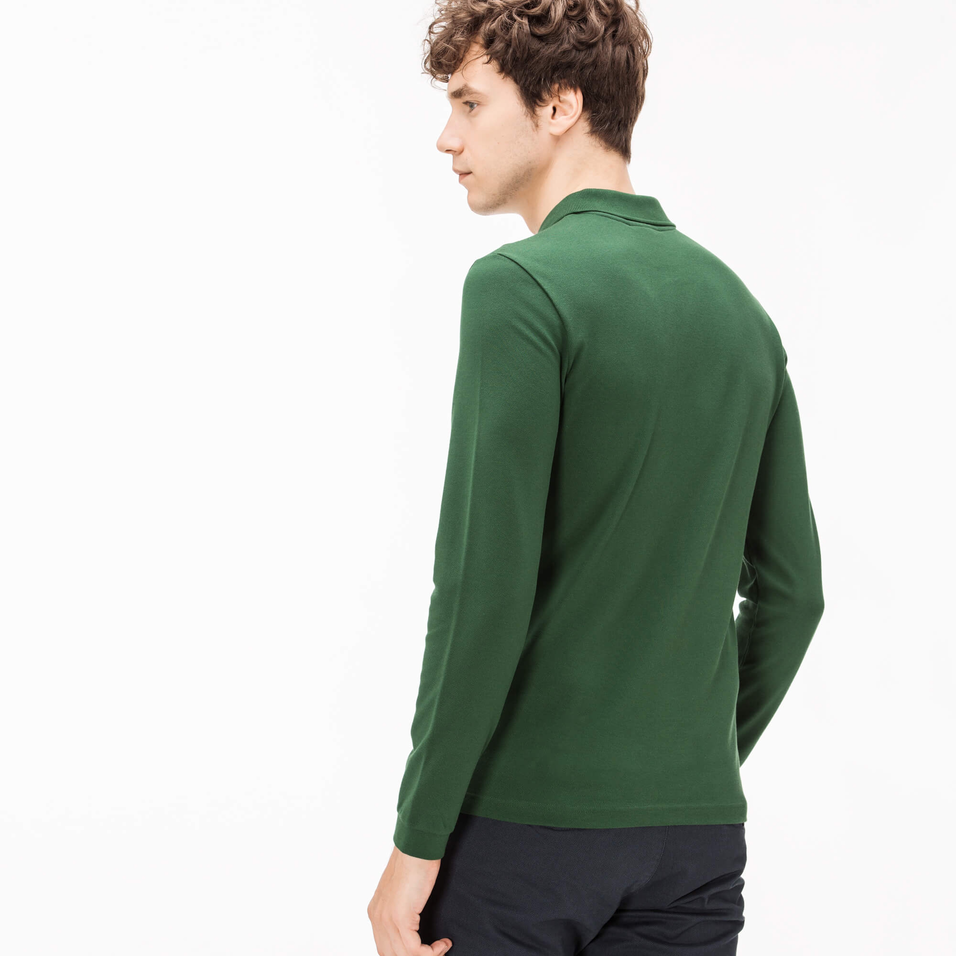 Lacoste Erkek Slim Fit Yeşil Polo