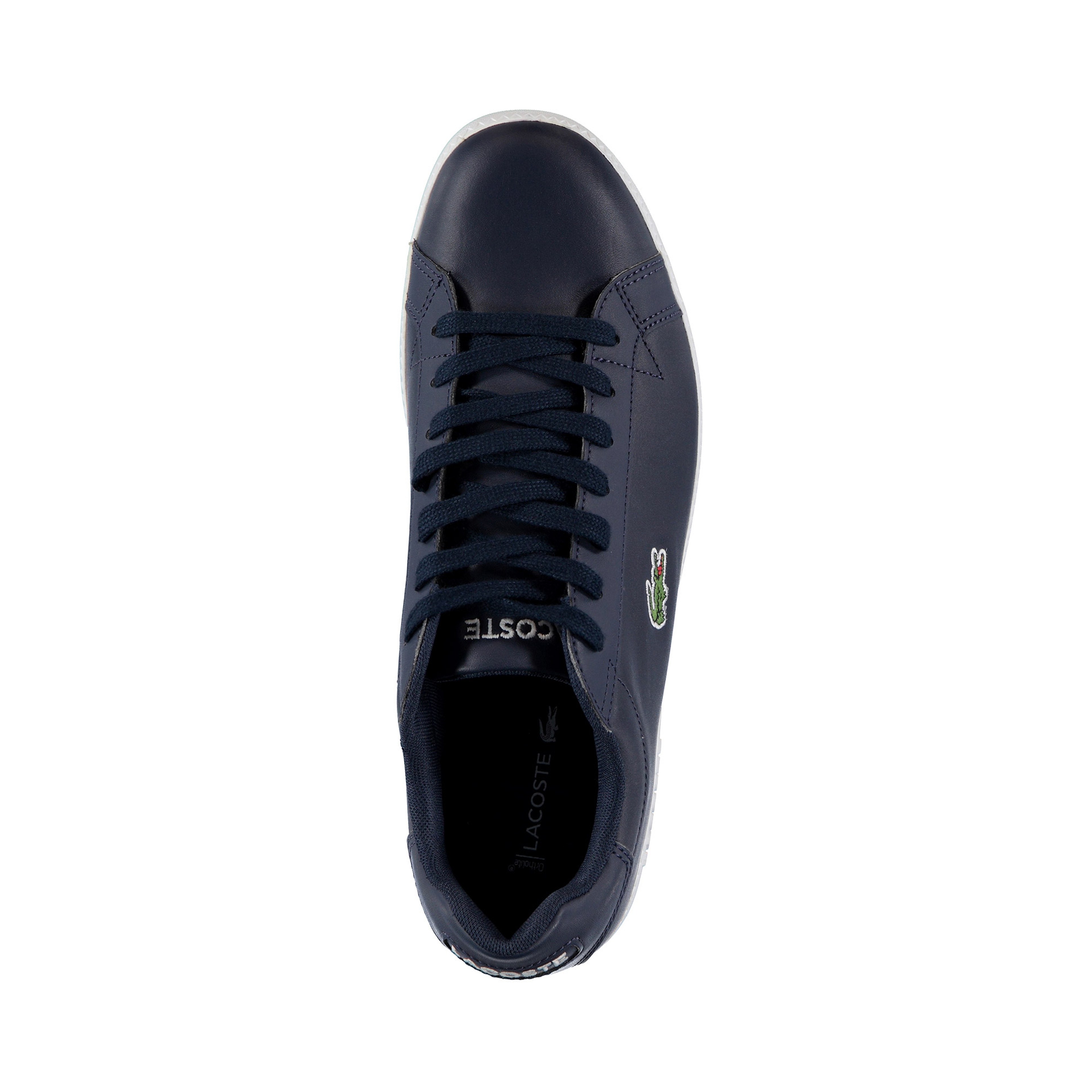 Lacoste Graduate BL 1 Erkek Deri Lacivert Logo Detaylı Sneaker