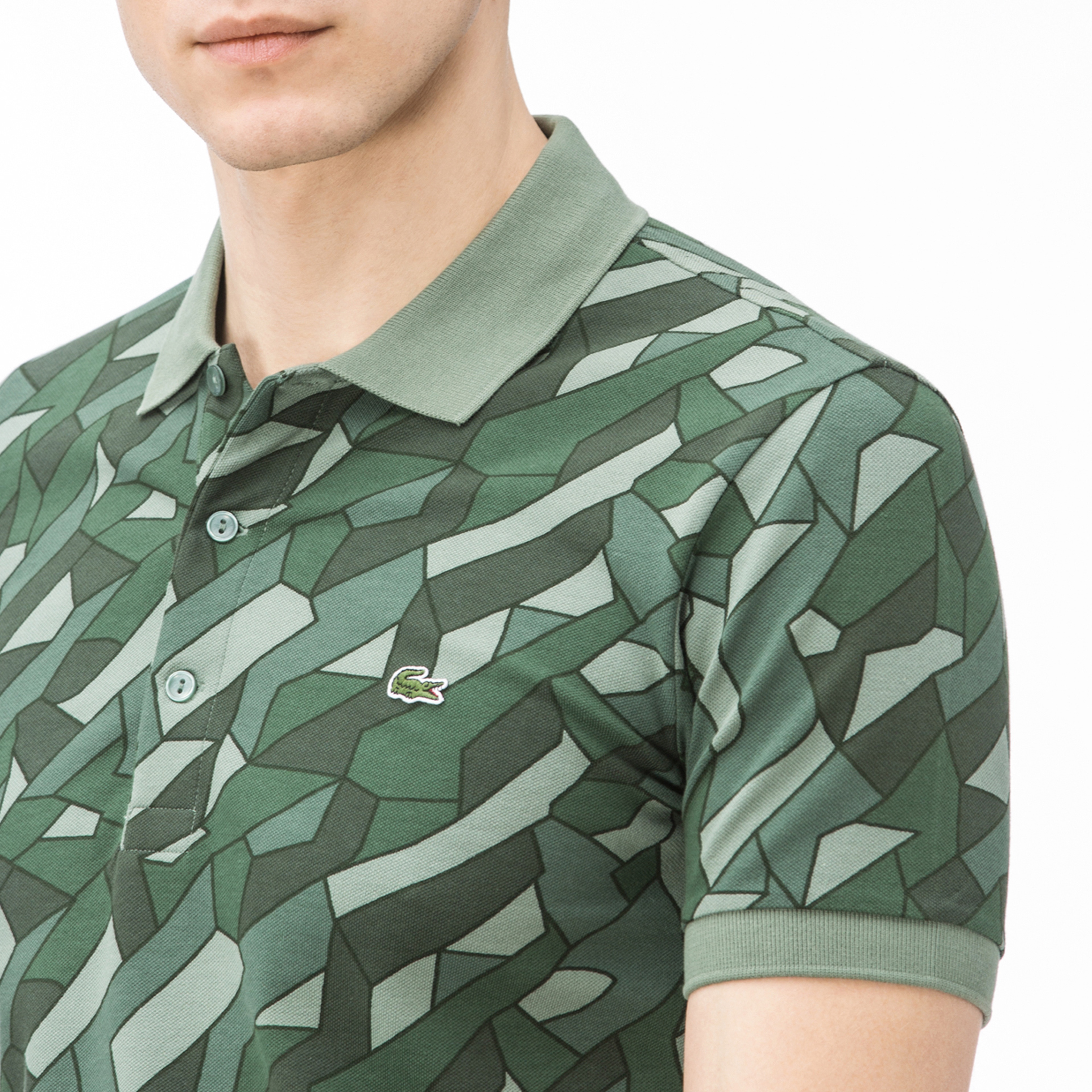 Lacoste Erkek Slim Fit Yeşil Polo