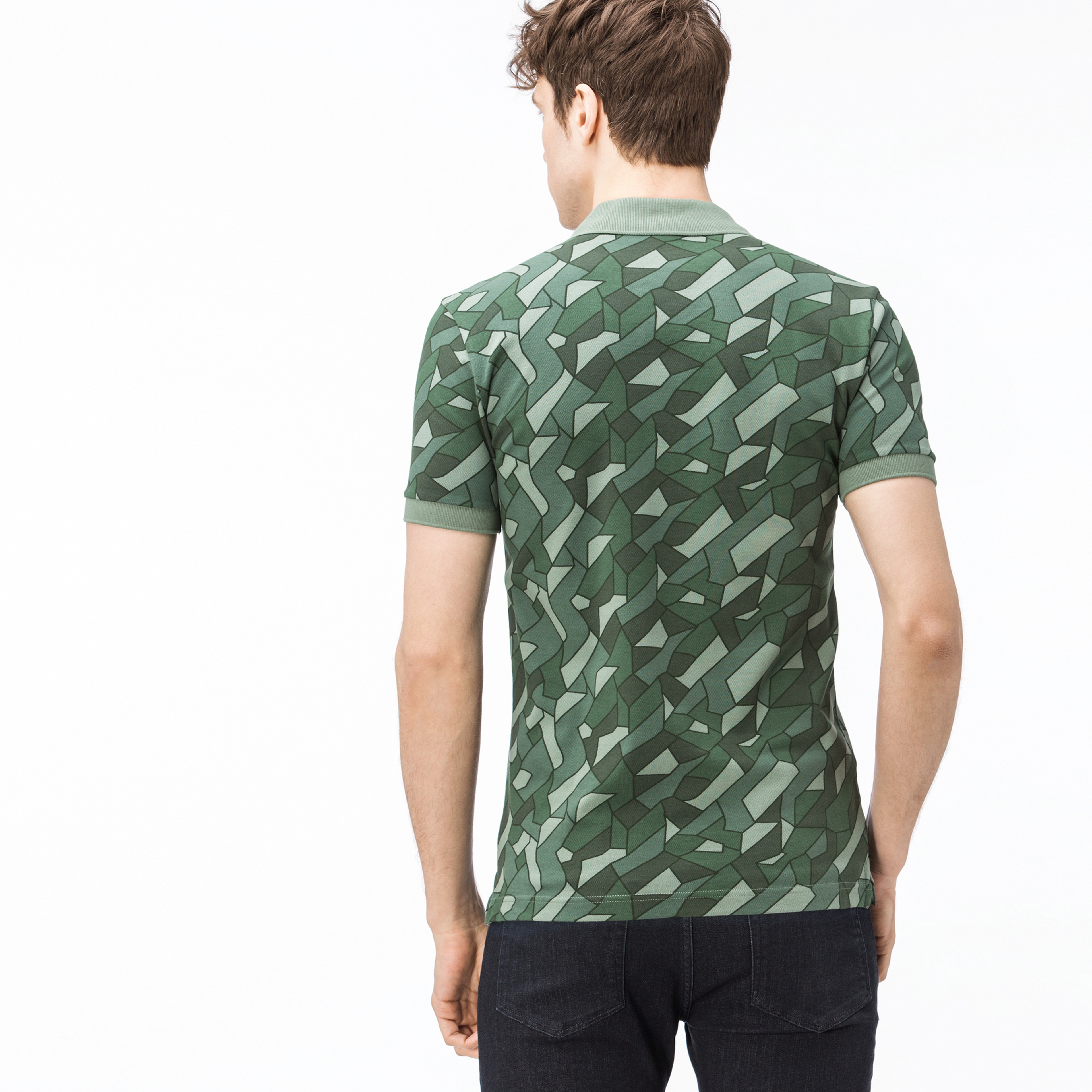 Lacoste Erkek Slim Fit Yeşil Polo