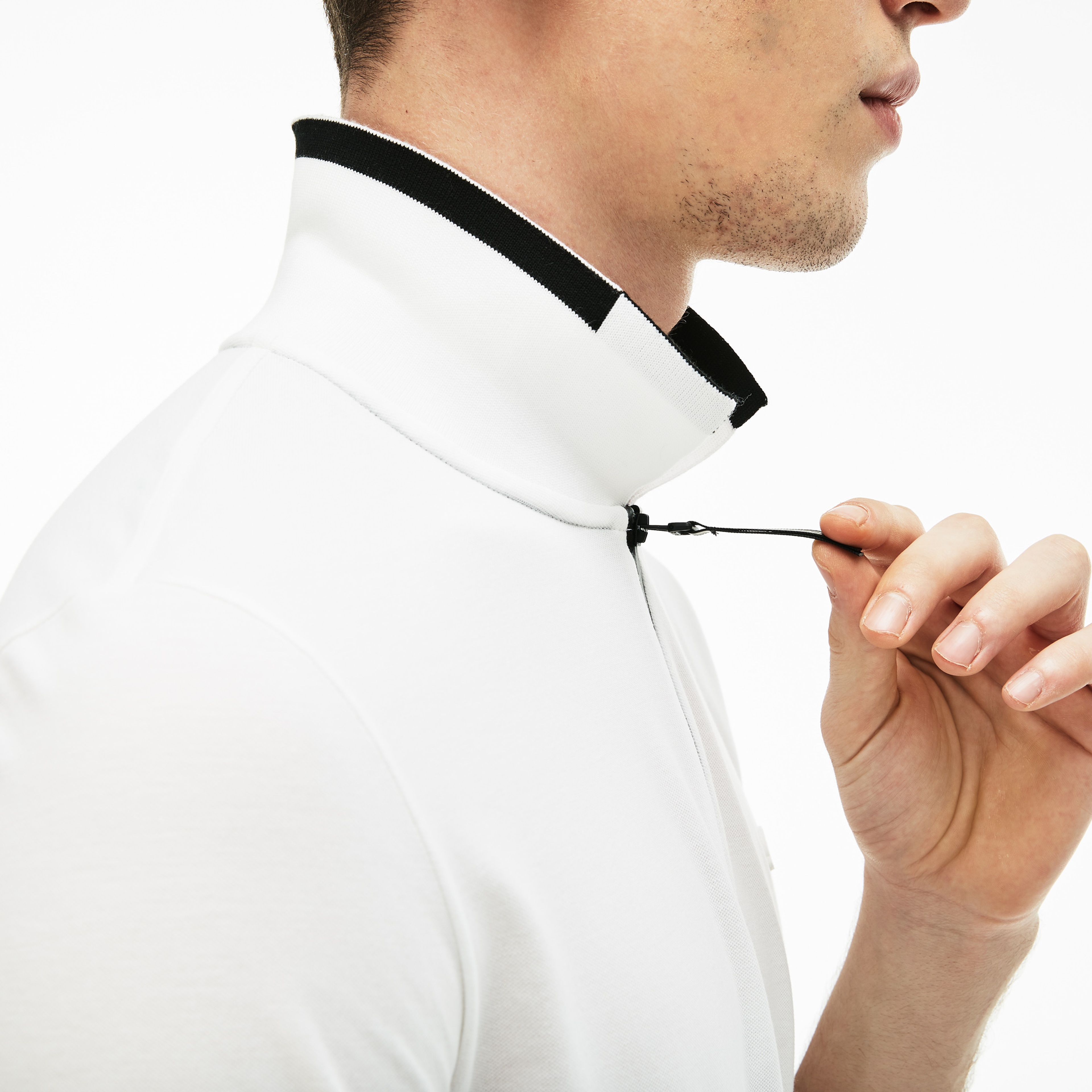 Lacoste Motion Erkek Slim Fit Beyaz Polo