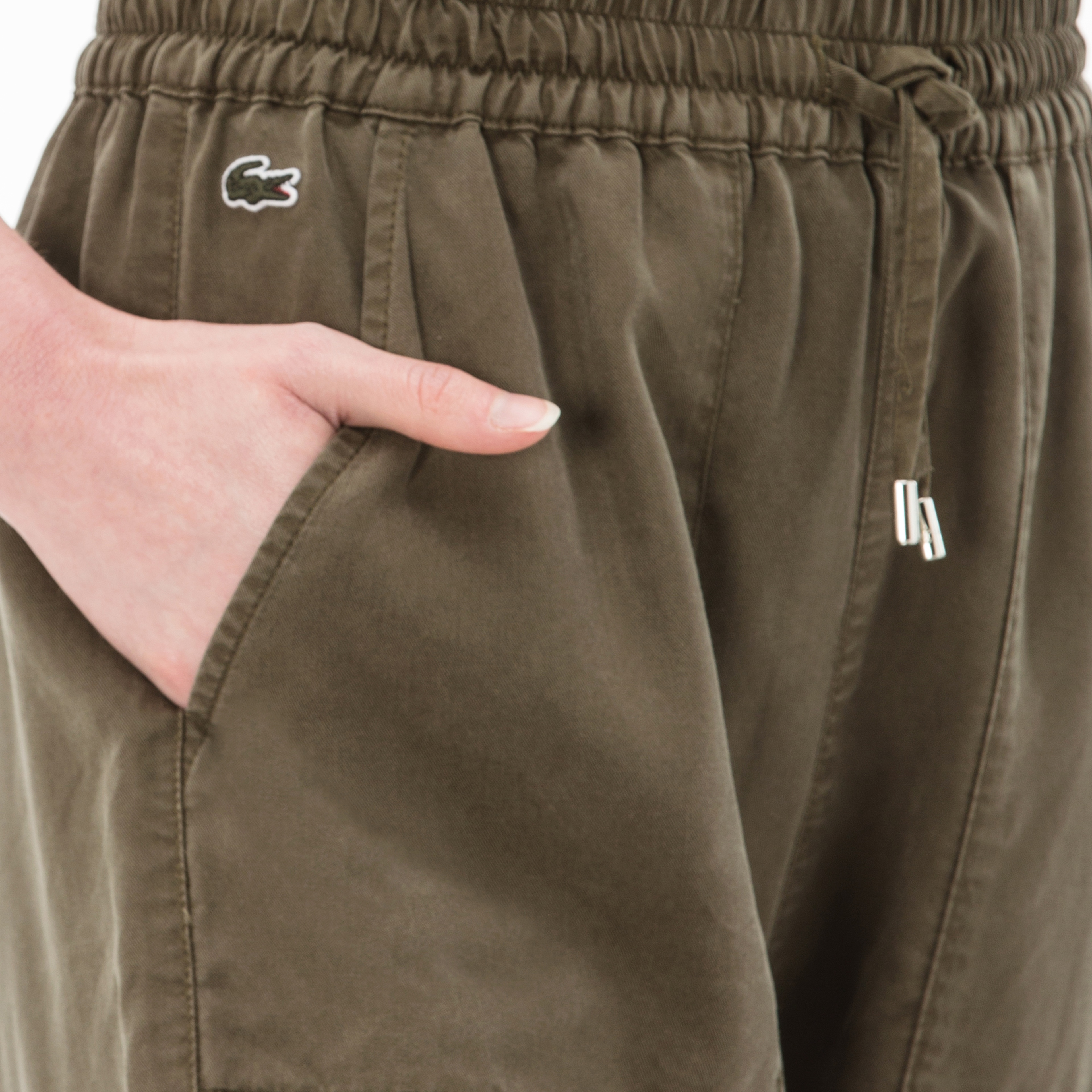 Lacoste Kadın Yeşil Şort