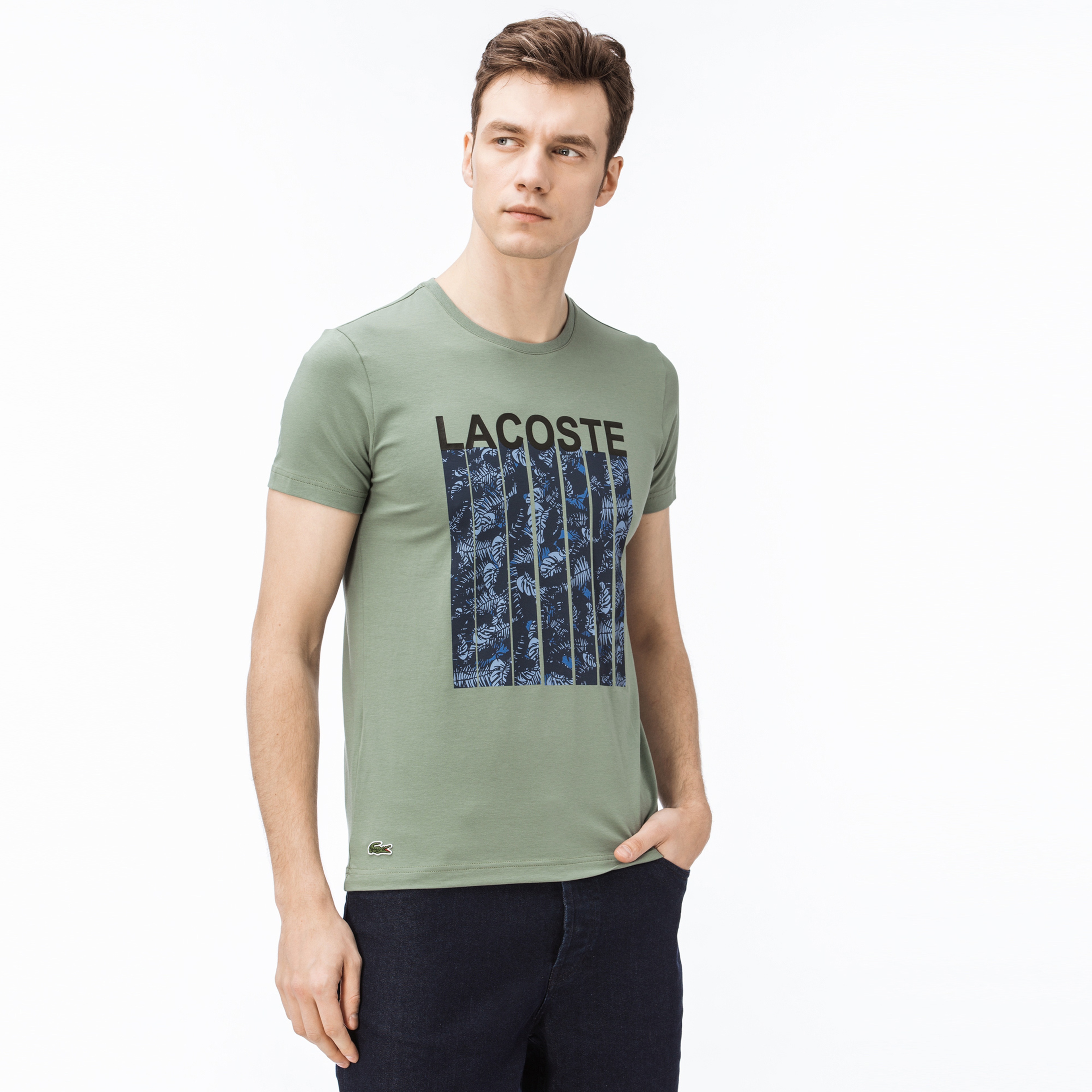 Lacoste Erkek Yeşil T-Shirt