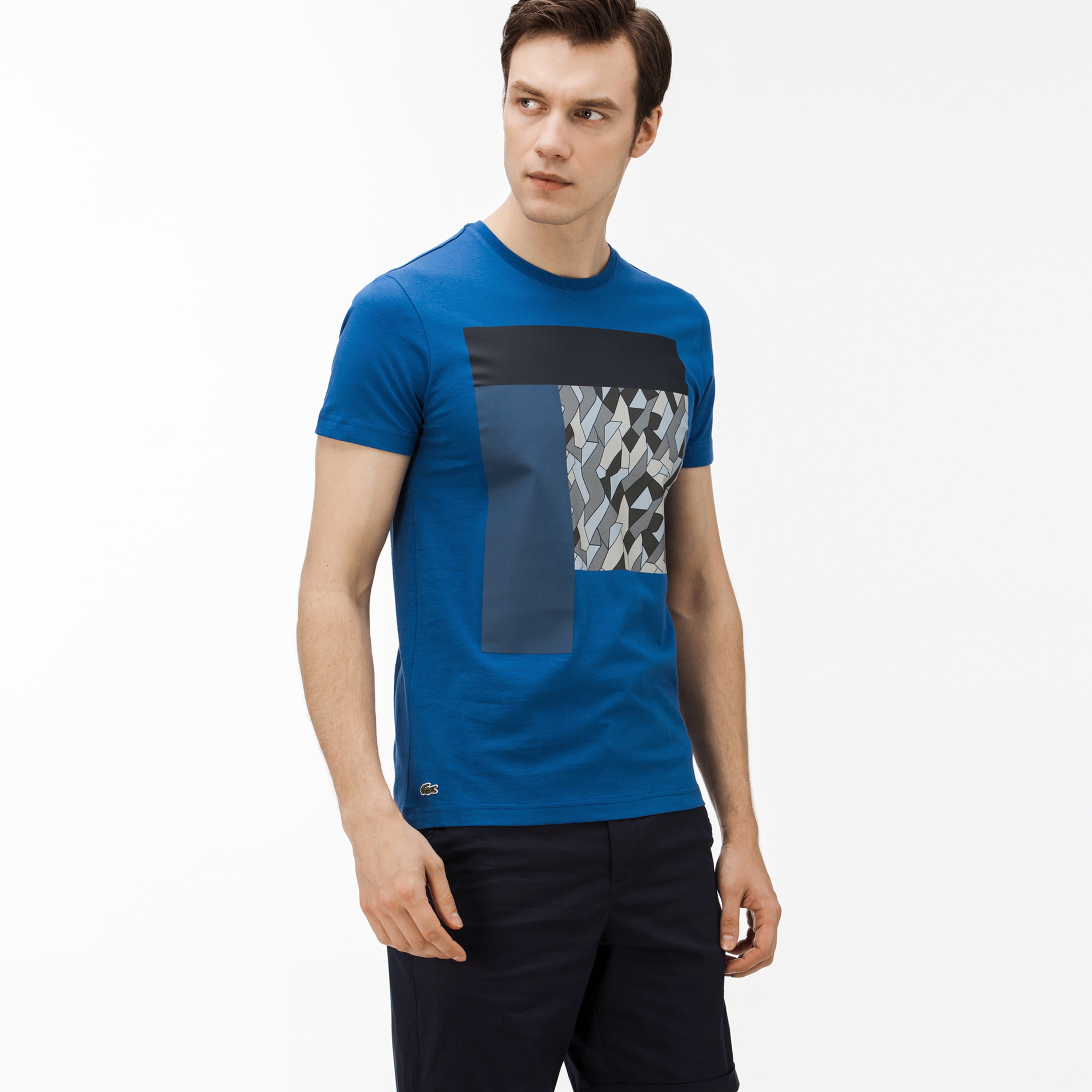 Lacoste Erkek Mavi T-Shirt