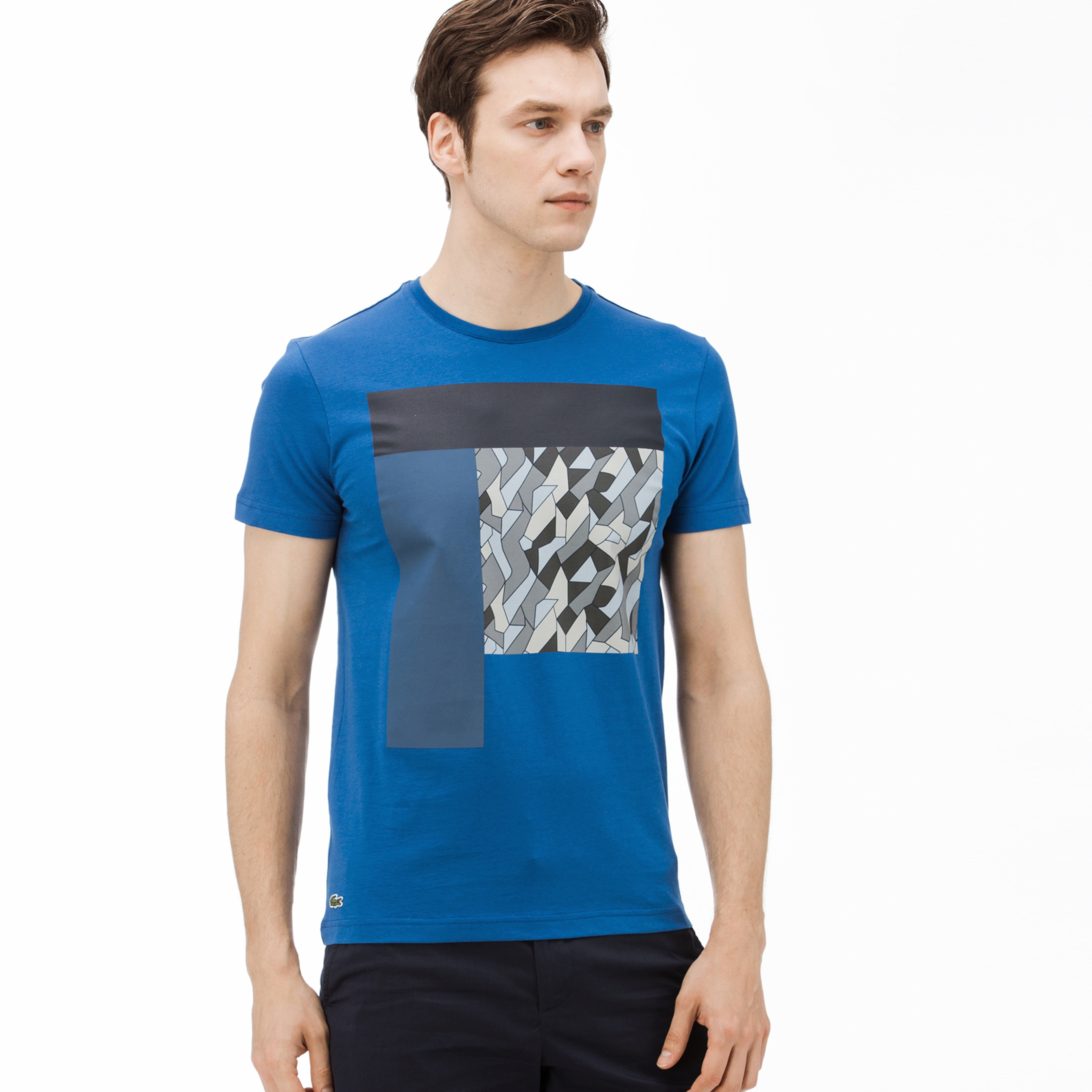 Lacoste Erkek Mavi T-Shirt