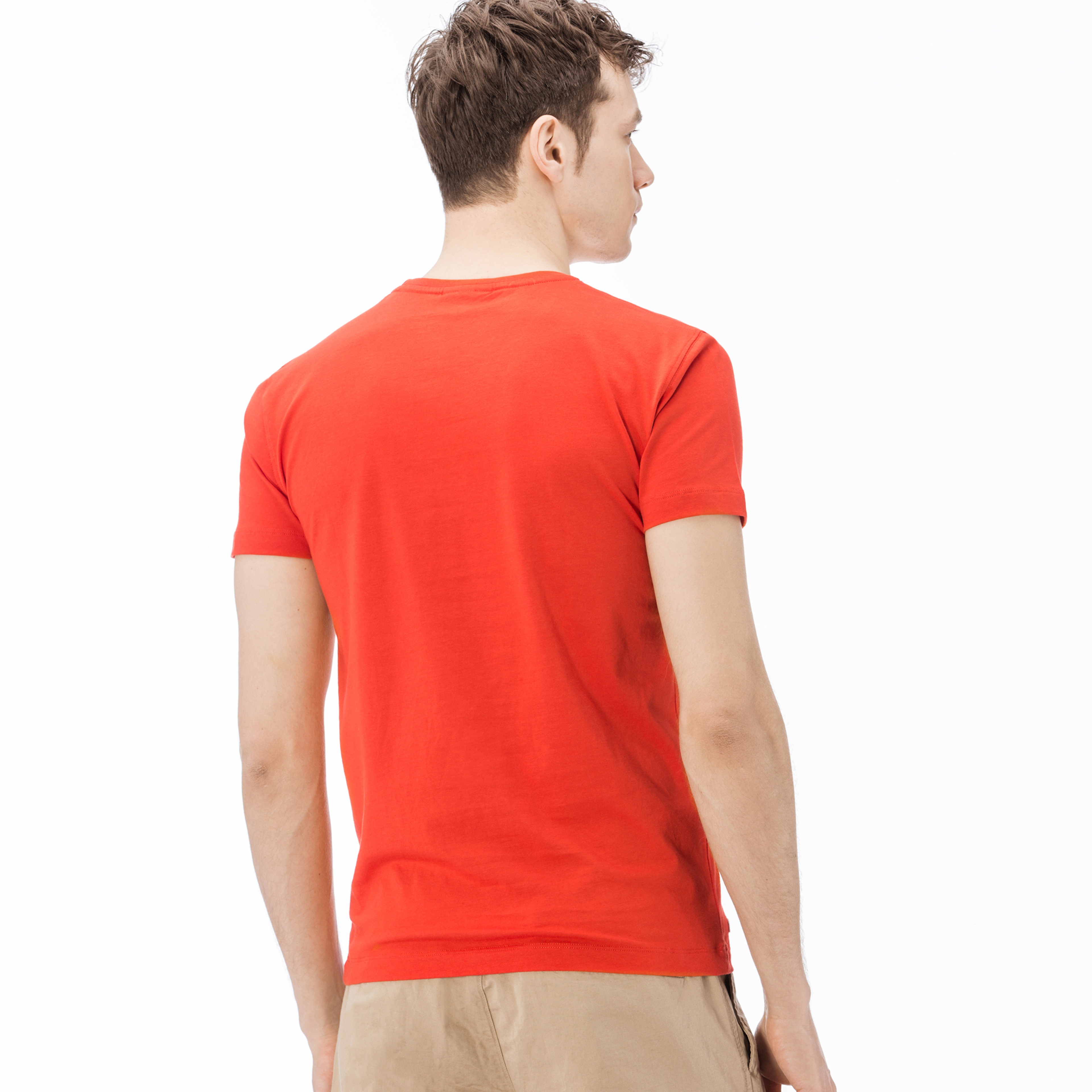 Lacoste Erkek Turuncu T-Shirt