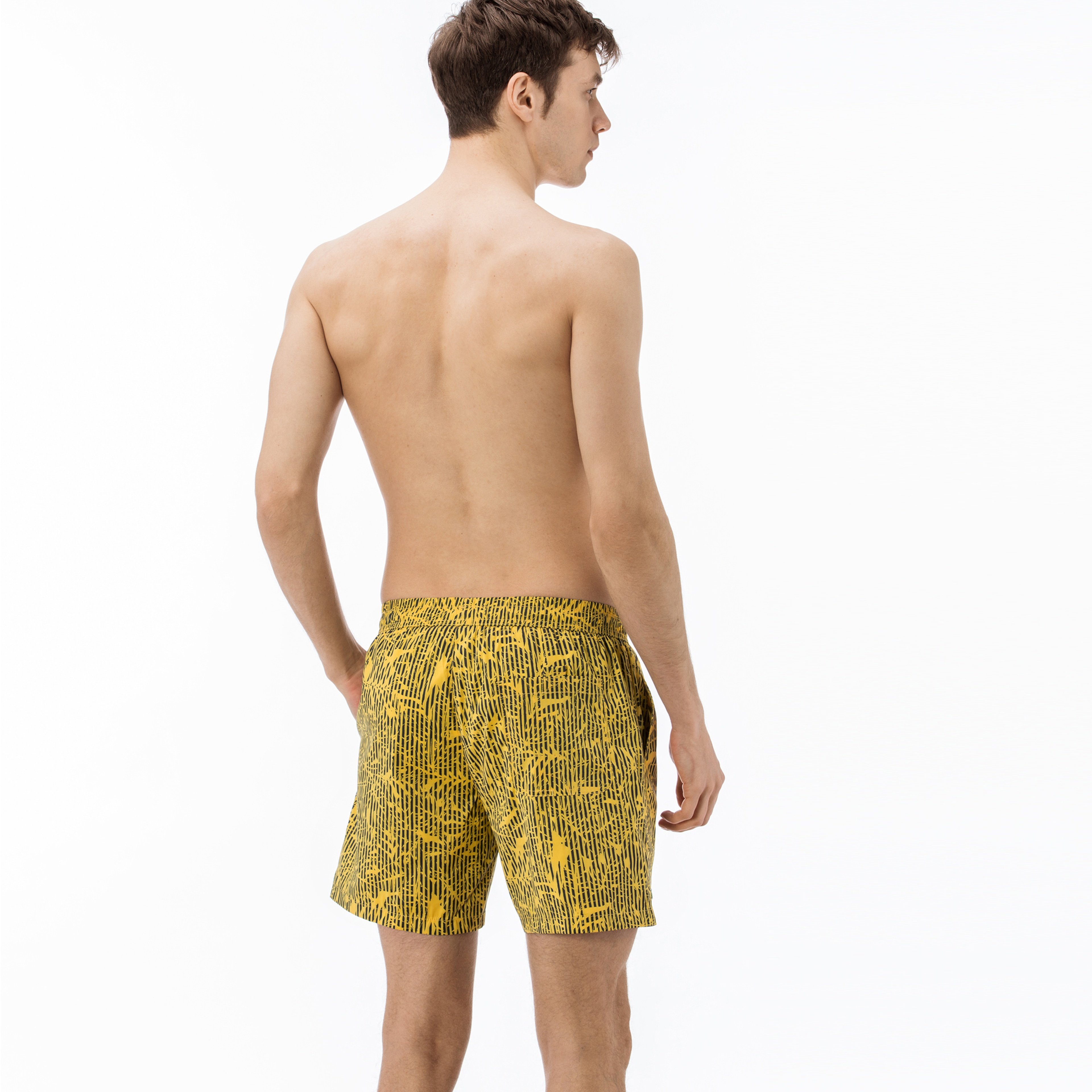 Lacoste Erkek Sarı Mayo Şort