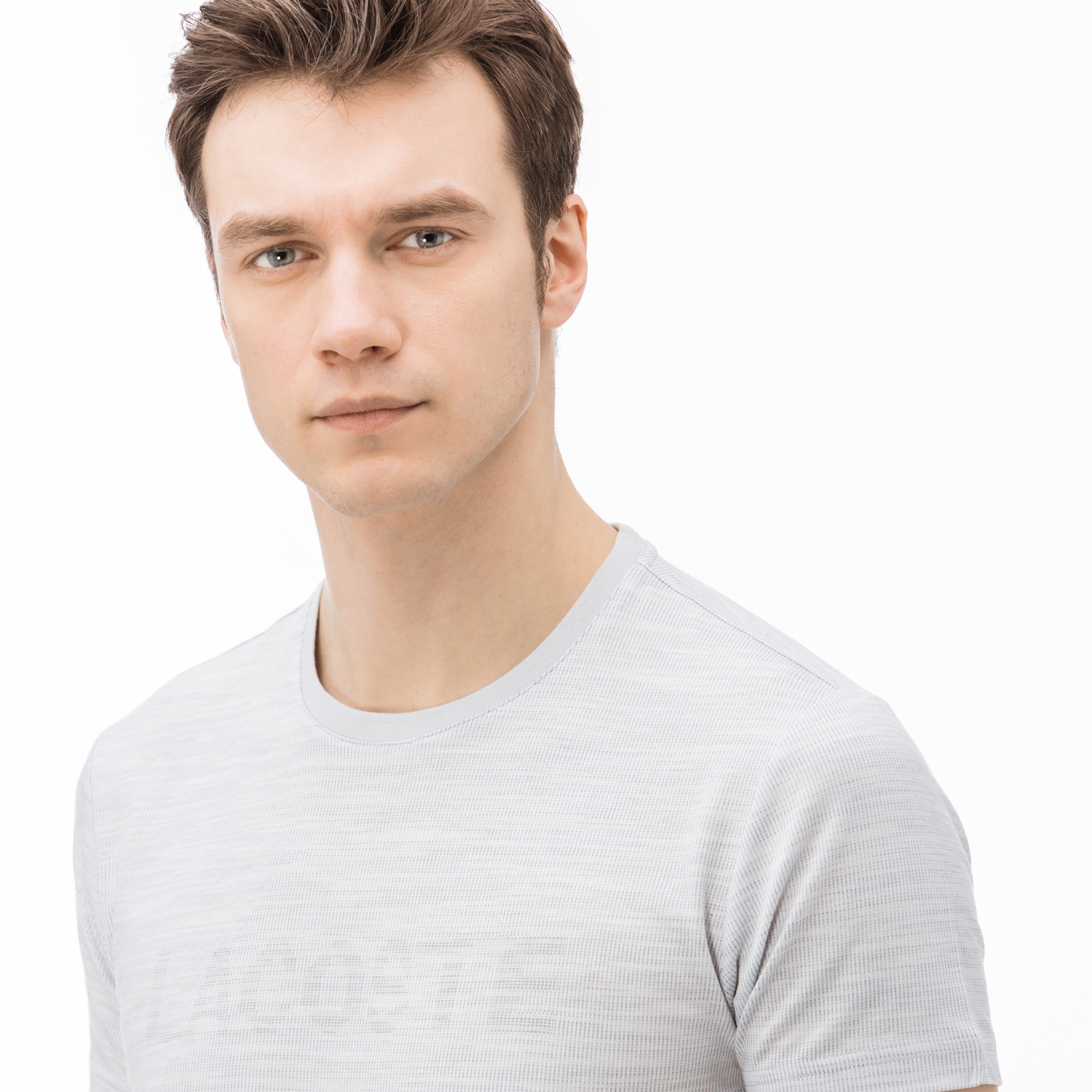 Lacoste Erkek Açık Gri T-Shirt